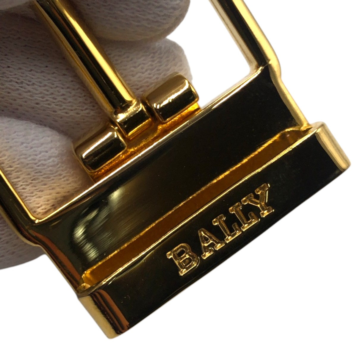 15121
BALLY バリー ゴールド メタル ベルト バックル 男女兼用  レディース A5