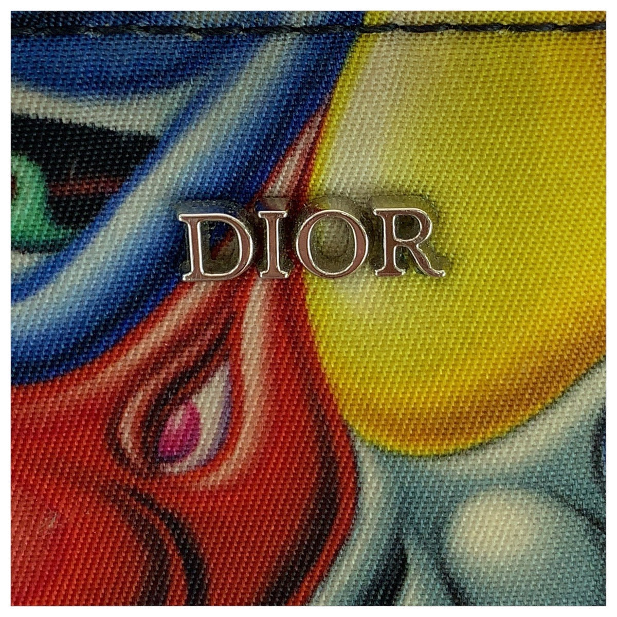 15127
Dior ディオール KENNY SCHARF ケニー シャーフ コラボ グラフィック ブラック マルチカラー シルバー金具 ナイロン クラッチバッグ ポーチ 男女兼用  レディース