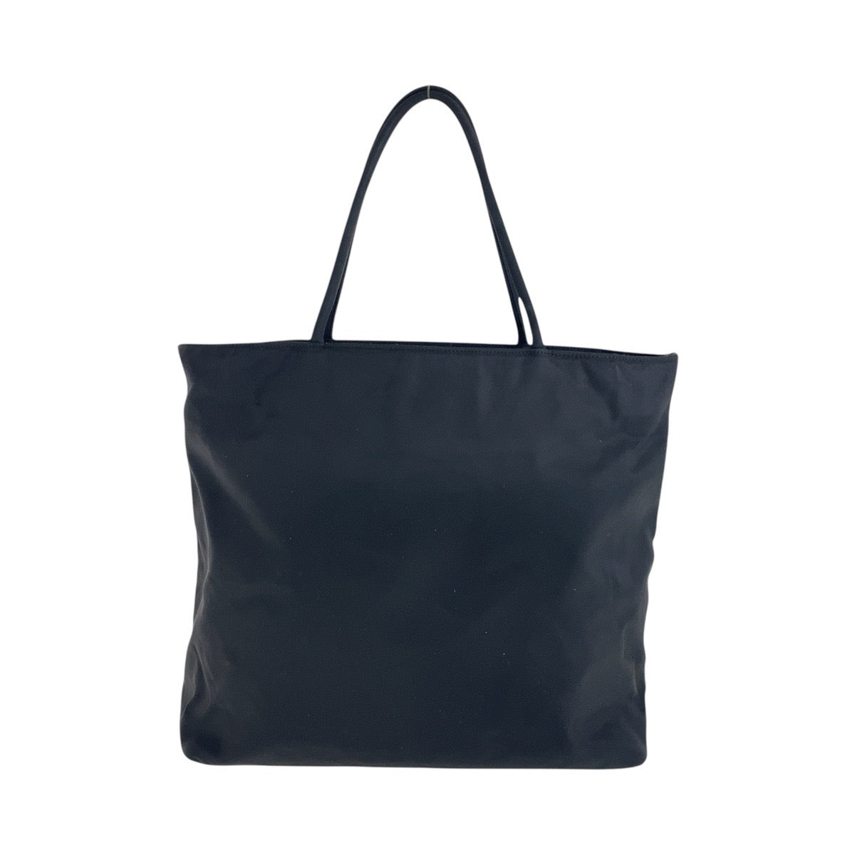 15146
PRADA プラダ テスート 三角ロゴプレート ブラック 黒 シルバー金具 ナイロン トートバッグ ショルダーバッグ  レディース ABP24