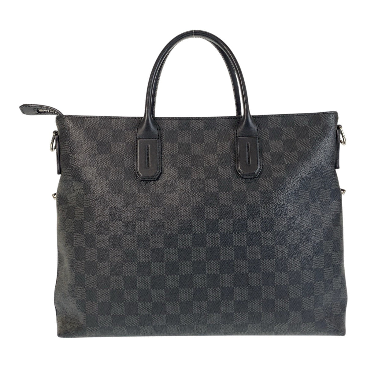15163
LOUIS VUITTON ルイヴィトン ダミエグラフィット 7DW ブラック シルバー金具 PVC / レザー N41564 ビジネスバッグ ブリーフケース  メンズ
