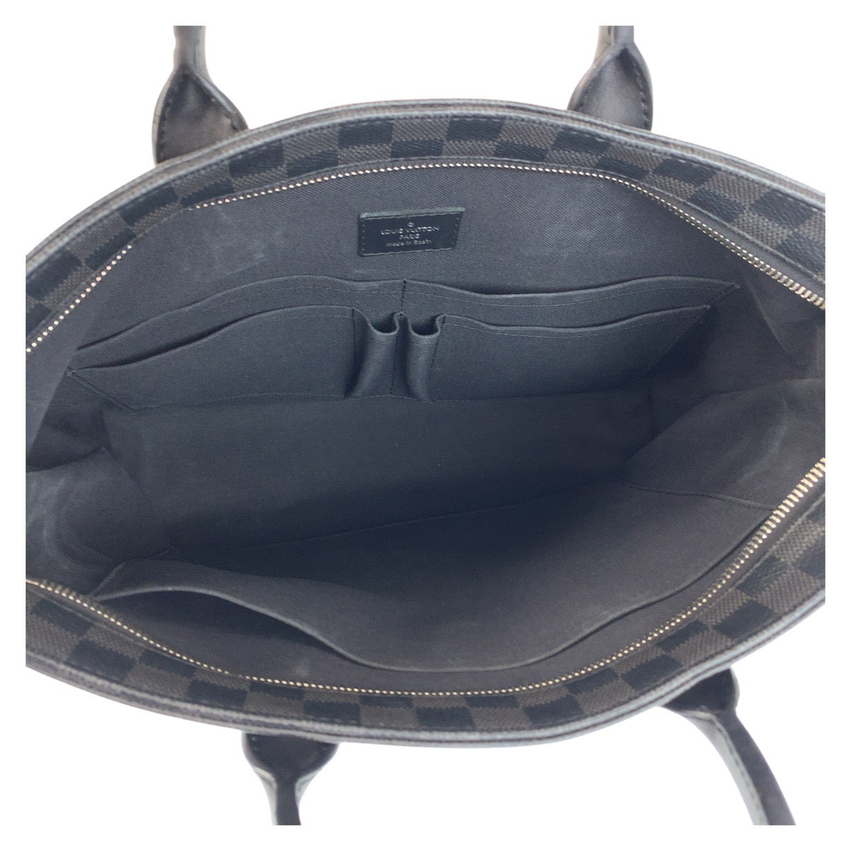 15163
LOUIS VUITTON ルイヴィトン ダミエグラフィット 7DW ブラック シルバー金具 PVC / レザー N41564 ビジネスバッグ ブリーフケース  メンズ