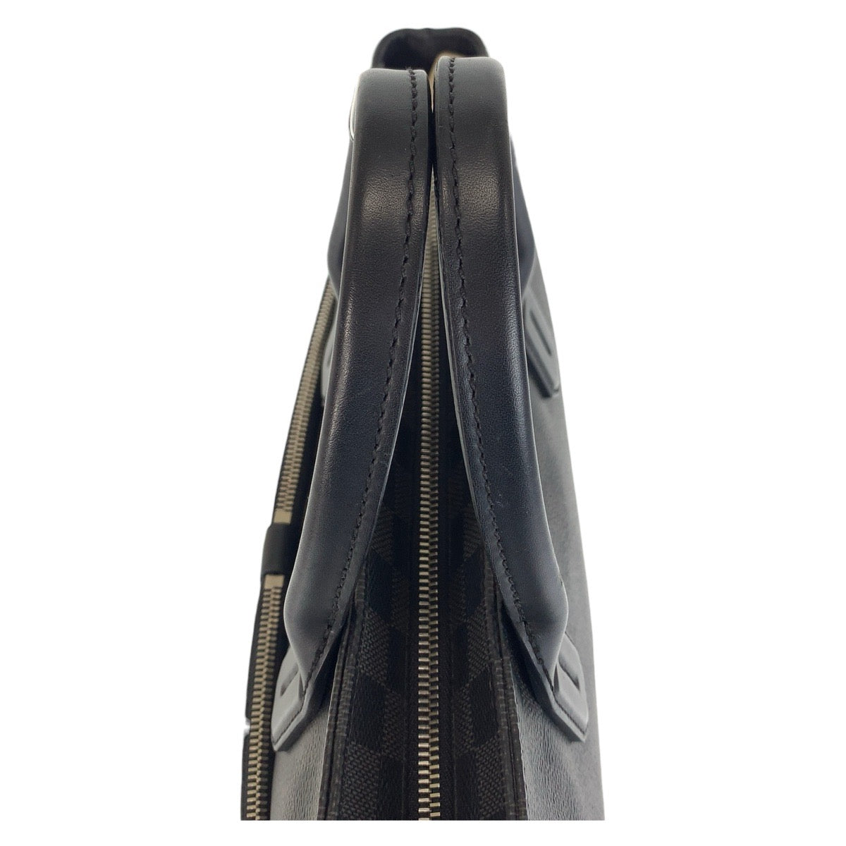 15163
LOUIS VUITTON ルイヴィトン ダミエグラフィット 7DW ブラック シルバー金具 PVC / レザー N41564 ビジネスバッグ ブリーフケース  メンズ