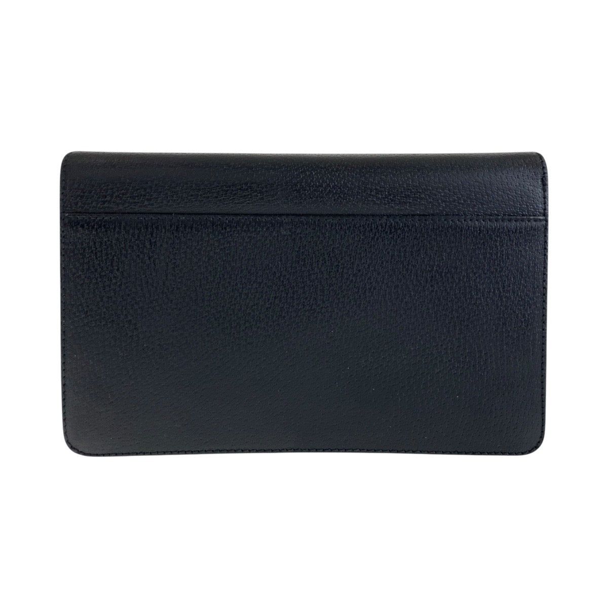 15166
Salvatore Ferragamo サルヴァトーレフェラガモ ブラック 黒 ゴールド金具 レザー セカンドバッグ クラッチバッグ  メンズ
