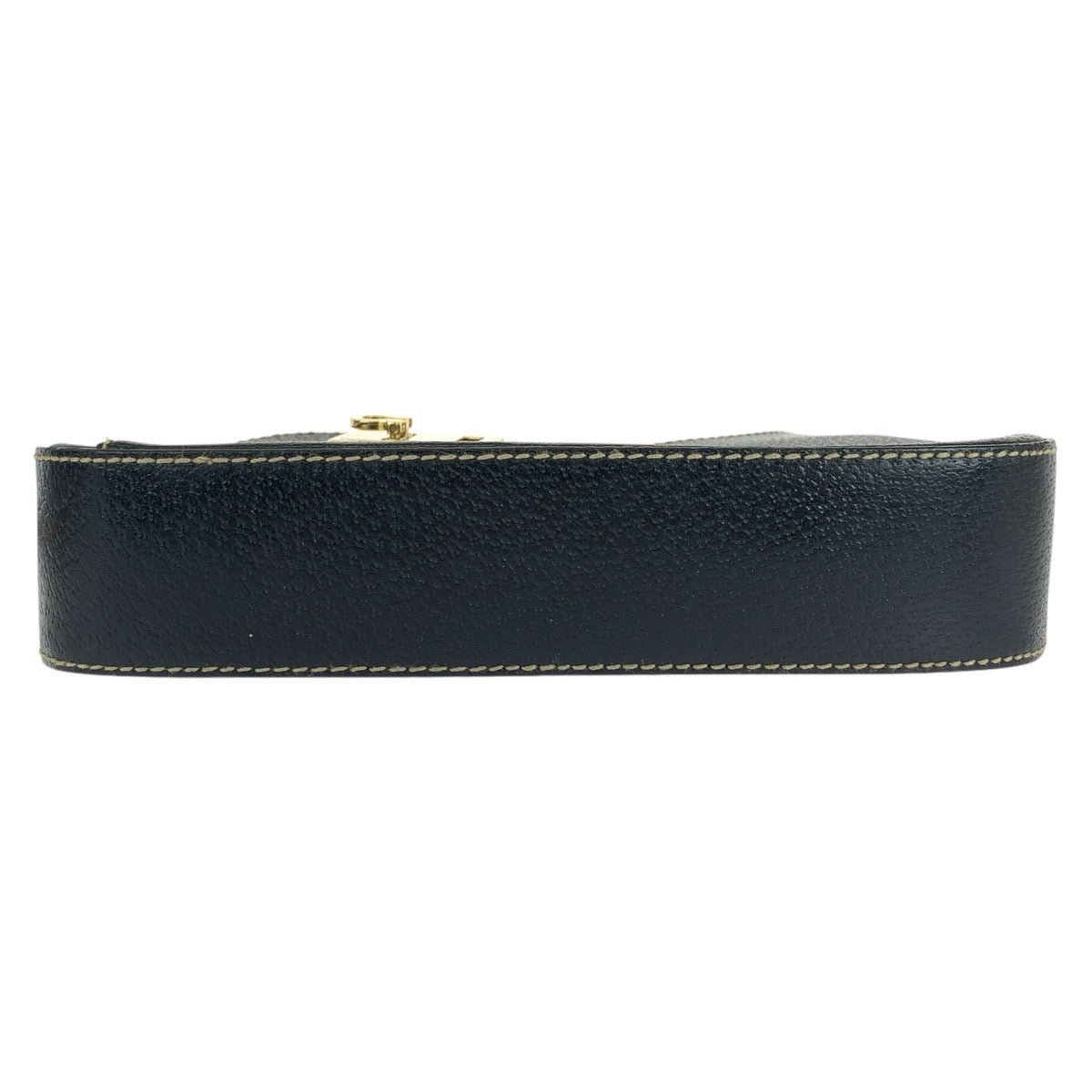 15169
Salvatore Ferragamo サルヴァトーレフェラガモ ガンチーニ ブラック 黒 ゴールド金具 レザー ショルダーバッグ  レディース