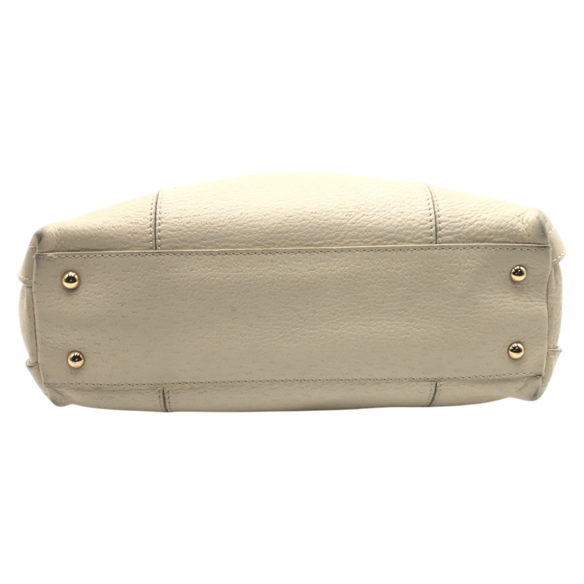 15171
Salvatore Ferragamo サルヴァトーレフェラガモ ベージュ レザー EY21 トートバッグ ハンドバッグ  レディース AB14