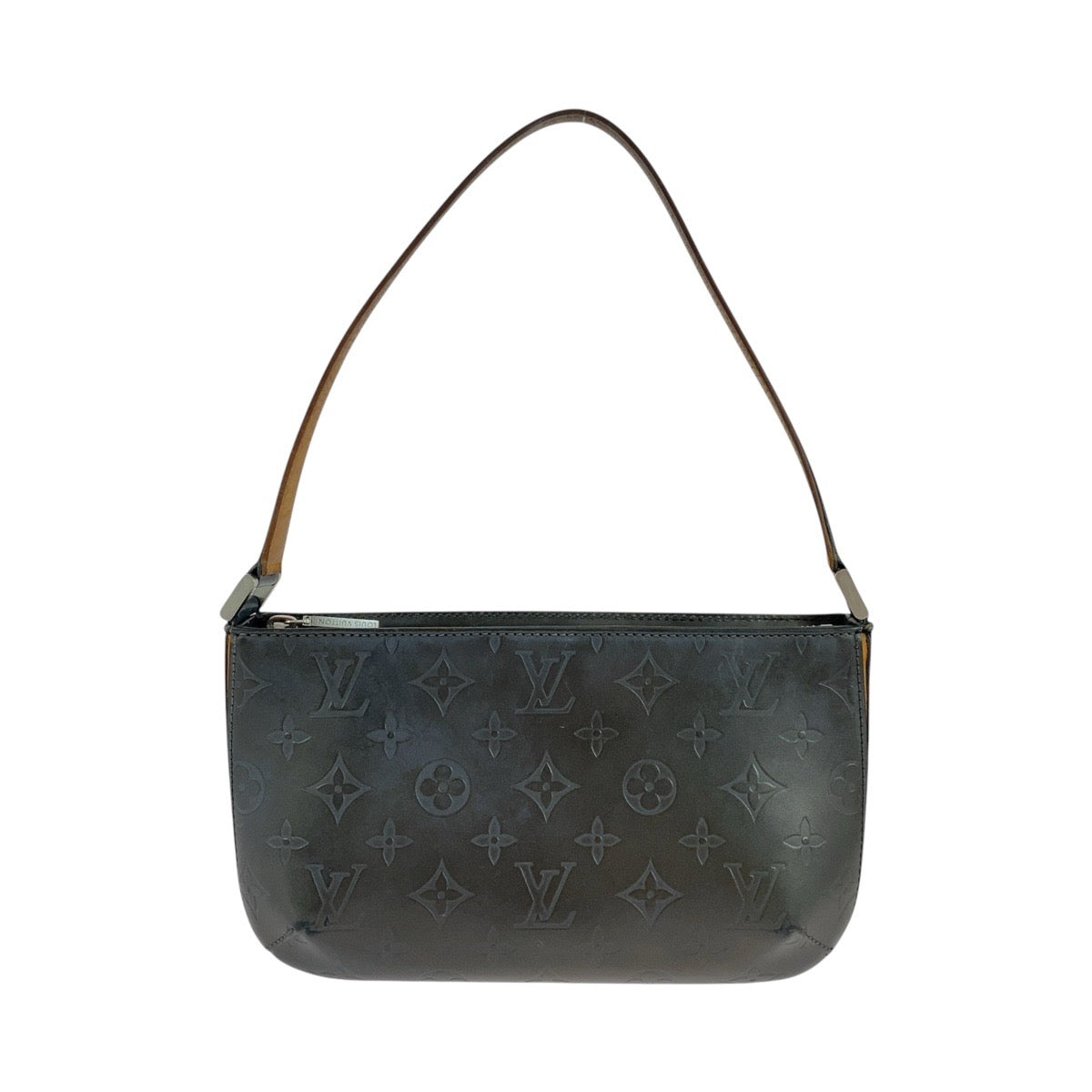 15198
LOUIS VUITTON ルイ ヴィトン モノグラムマット ファウラー グレー シルバー金具 レザー M55145 ショルダーバッグ アクセサリーポーチ  レディース