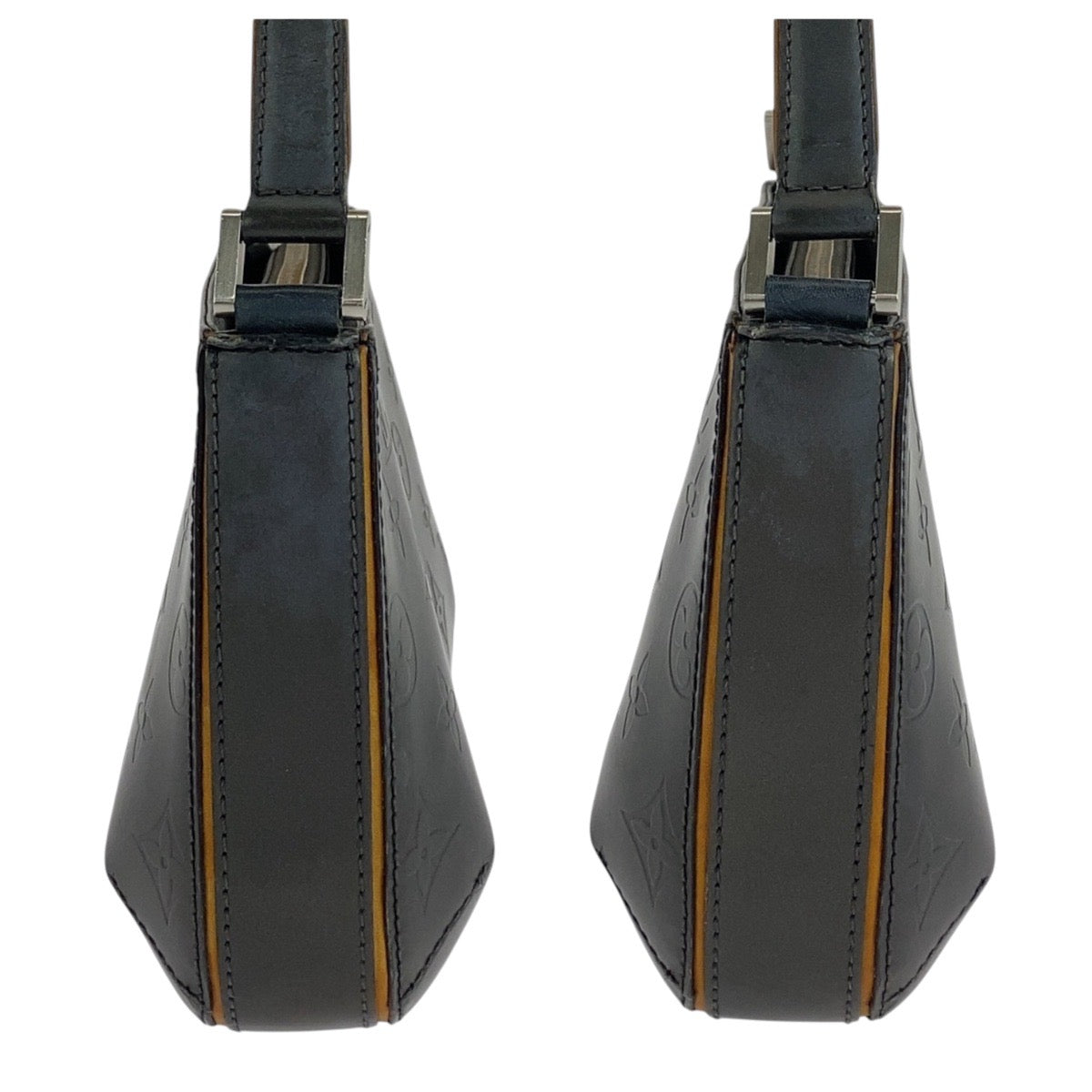 15198
LOUIS VUITTON ルイ ヴィトン モノグラムマット ファウラー グレー シルバー金具 レザー M55145 ショルダーバッグ アクセサリーポーチ  レディース