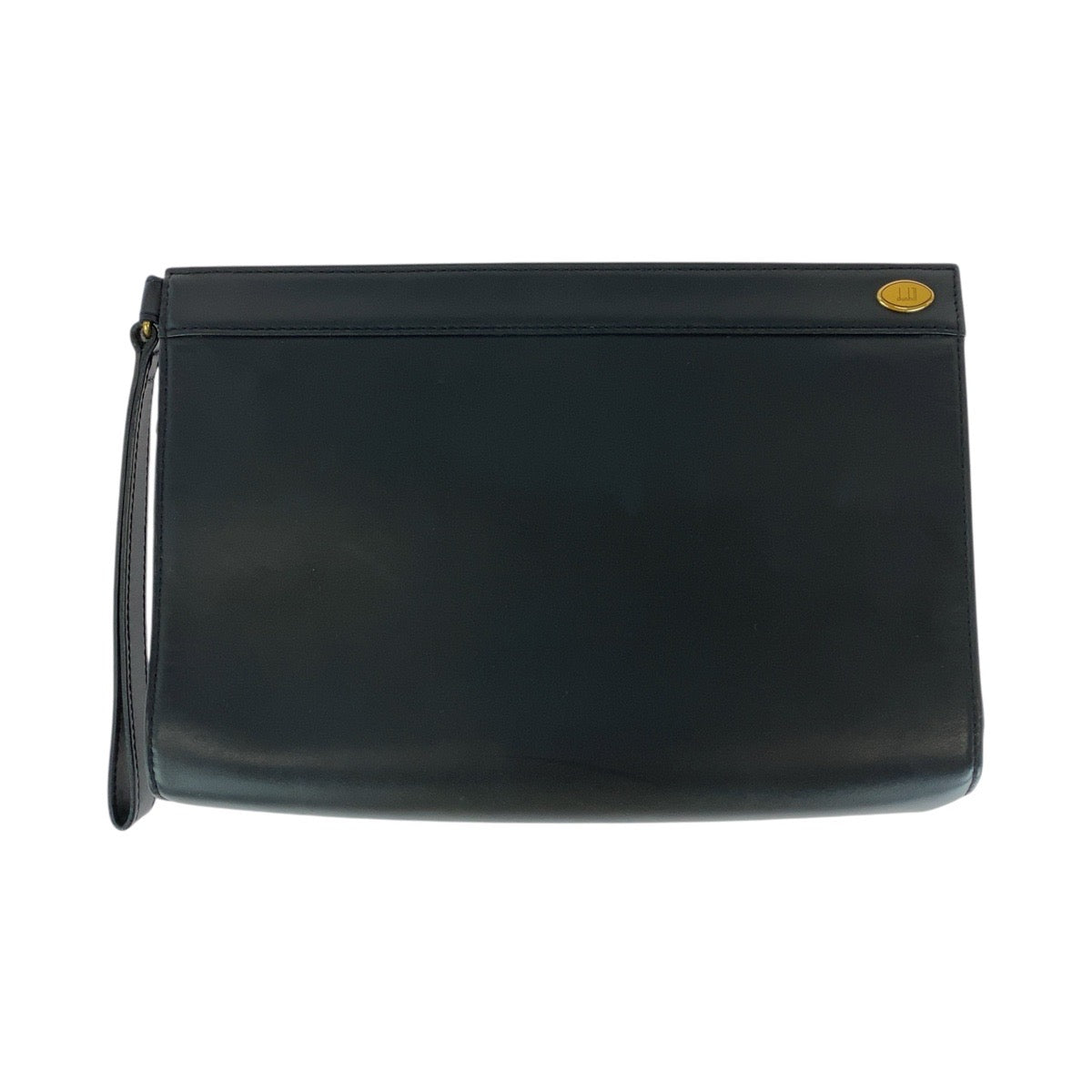 15200
Dunhill ダンヒル ブラック 黒 ゴールド金具 レザー クラッチバッグ セカンドバッグ  メンズ