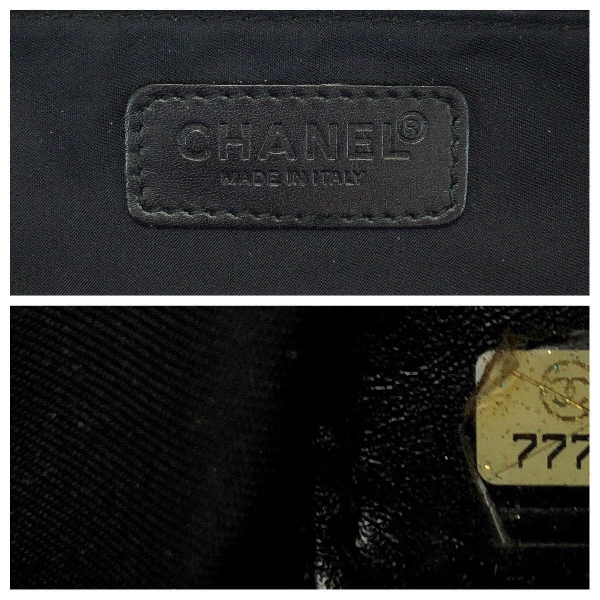 15225
CHANEL シャネル ヴィンテージ ニュートラベルライン ブラック 黒 シルバー金具 ナイロン ハンドバッグ ショルダーバッグ  レディース