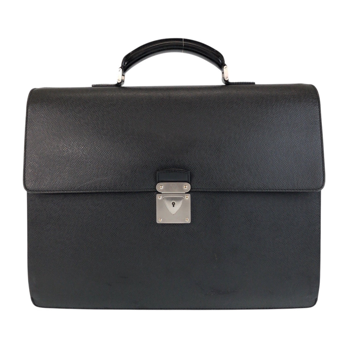 15227
LOUIS VUITTON ルイヴィトン タイガ ロブスト1 アルドワーズ ブラック 黒 シルバー金具 レザー M31052 ビジネスバッグ ブリーフケース  メンズ AB33