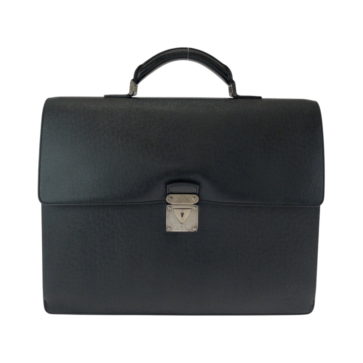 15228
LOUIS VUITTON ルイヴィトン タイガ ロブスト1 アルドワーズ ブラック 黒 シルバー金具 タイガ M31052 ビジネスバッグ ハンドバッグ  メンズ