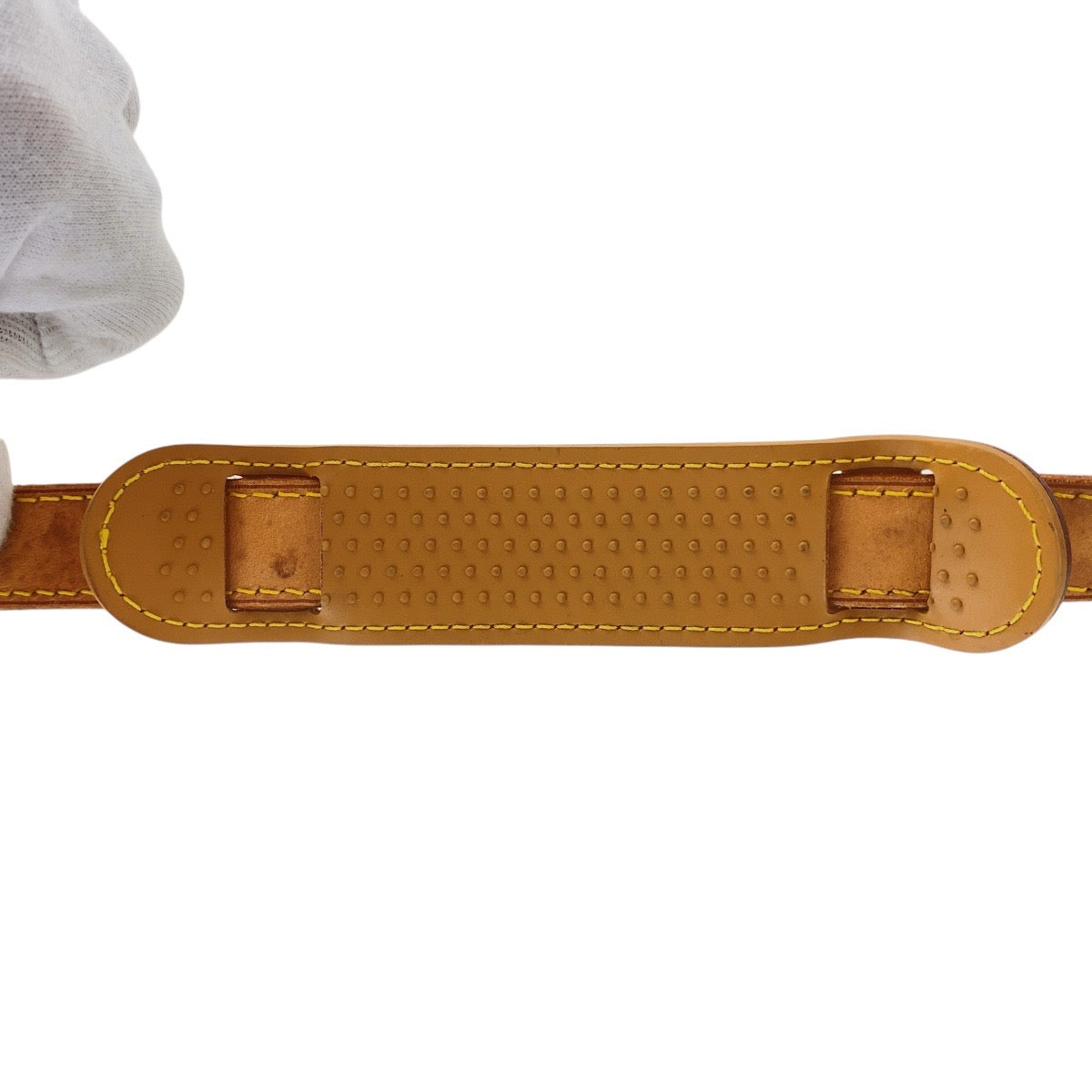15229
LOUIS VUITTON ルイヴィトン ヌメ革 ショルダーストラップのみ ブラウン ゴールド金具 レザー ショルダーバッグ  レディース