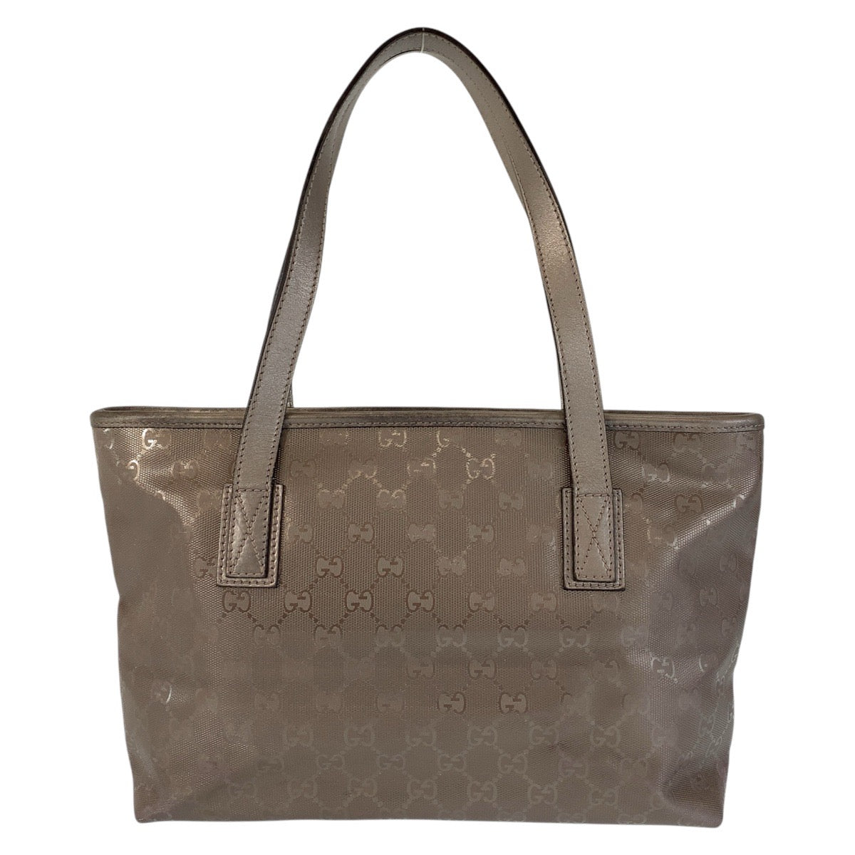 15259
GUCCI グッチ GGインプリメ ブロンズ メタエリックブラウン PVCコーティングキャンバス / レザー 211138 トートバッグ ショルダーバッグ  レディース