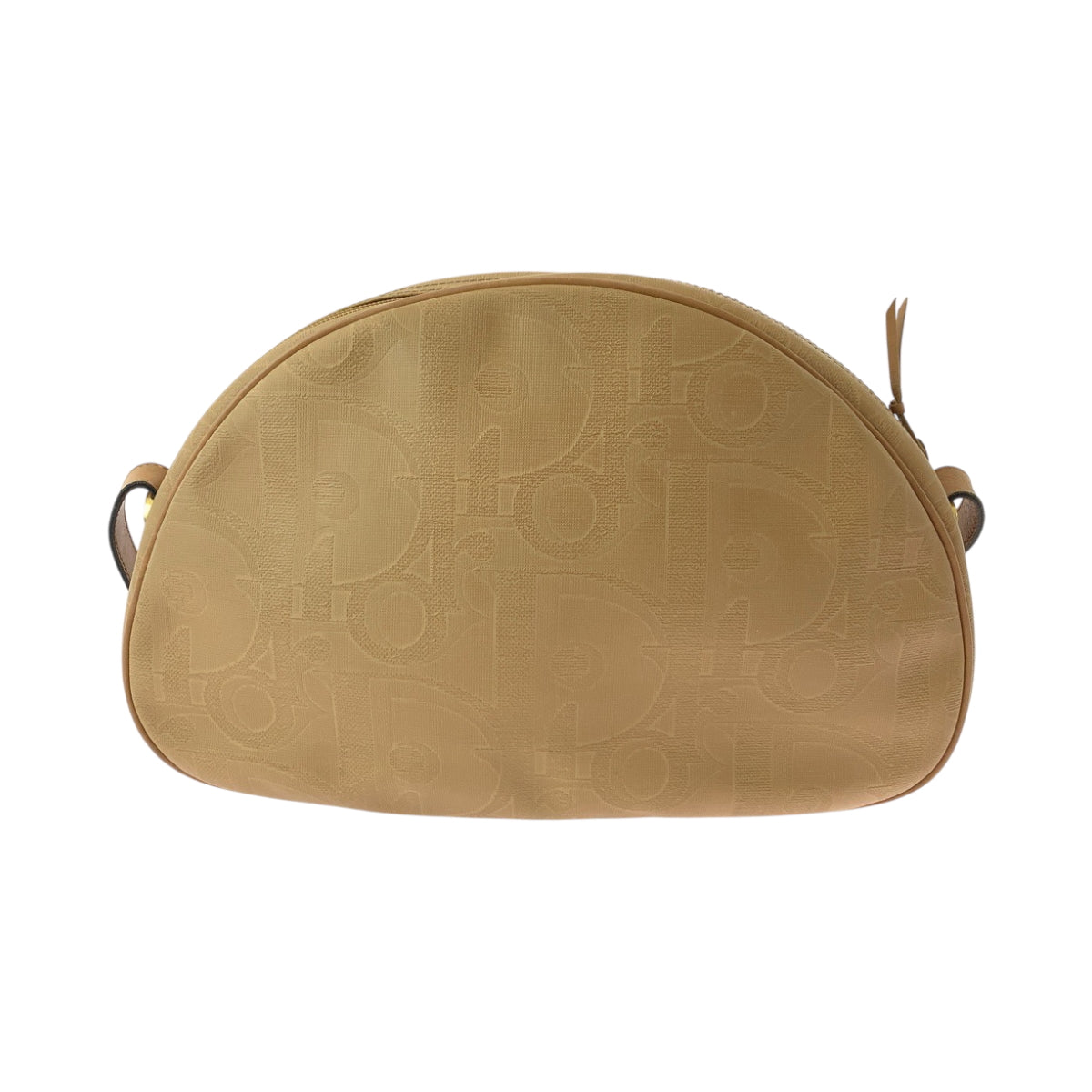 15262
Dior ディオール ヴィンテージ トロッター柄 ブラウン ゴールド金具 PVC ショルダーバッグ ポシェット  レディース