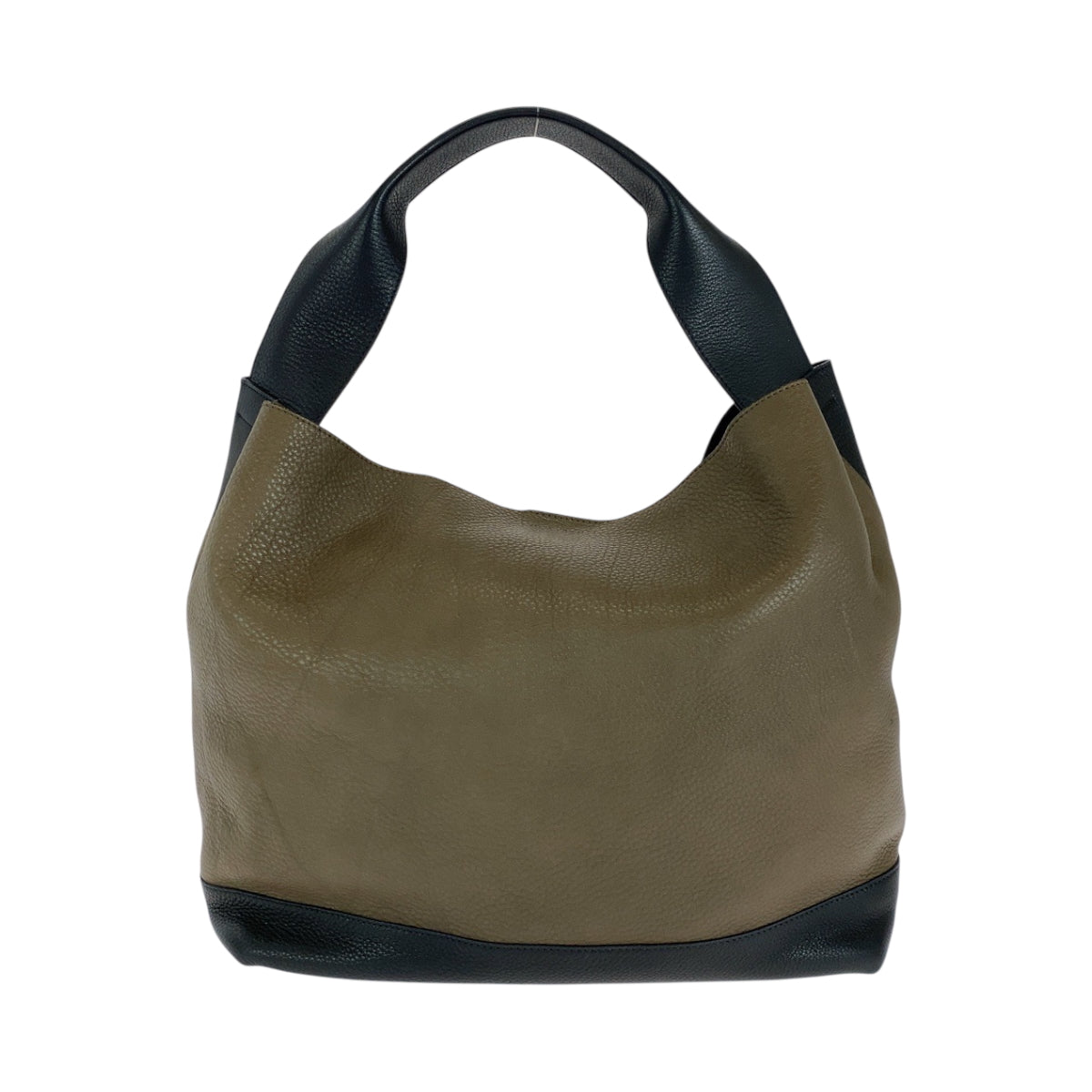 15269
MARNI マルニ ホーボー ブラウン ブラック 黒 ゴールド金具 レザー ワンショルダーバッグ 肩掛け  レディース