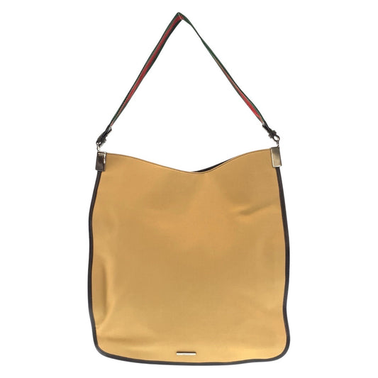 15288
GUCCI グッチ シェリーライン ベージュ キャンバス 001 4306 ホーボー ショルダーバッグ  レディース AB14