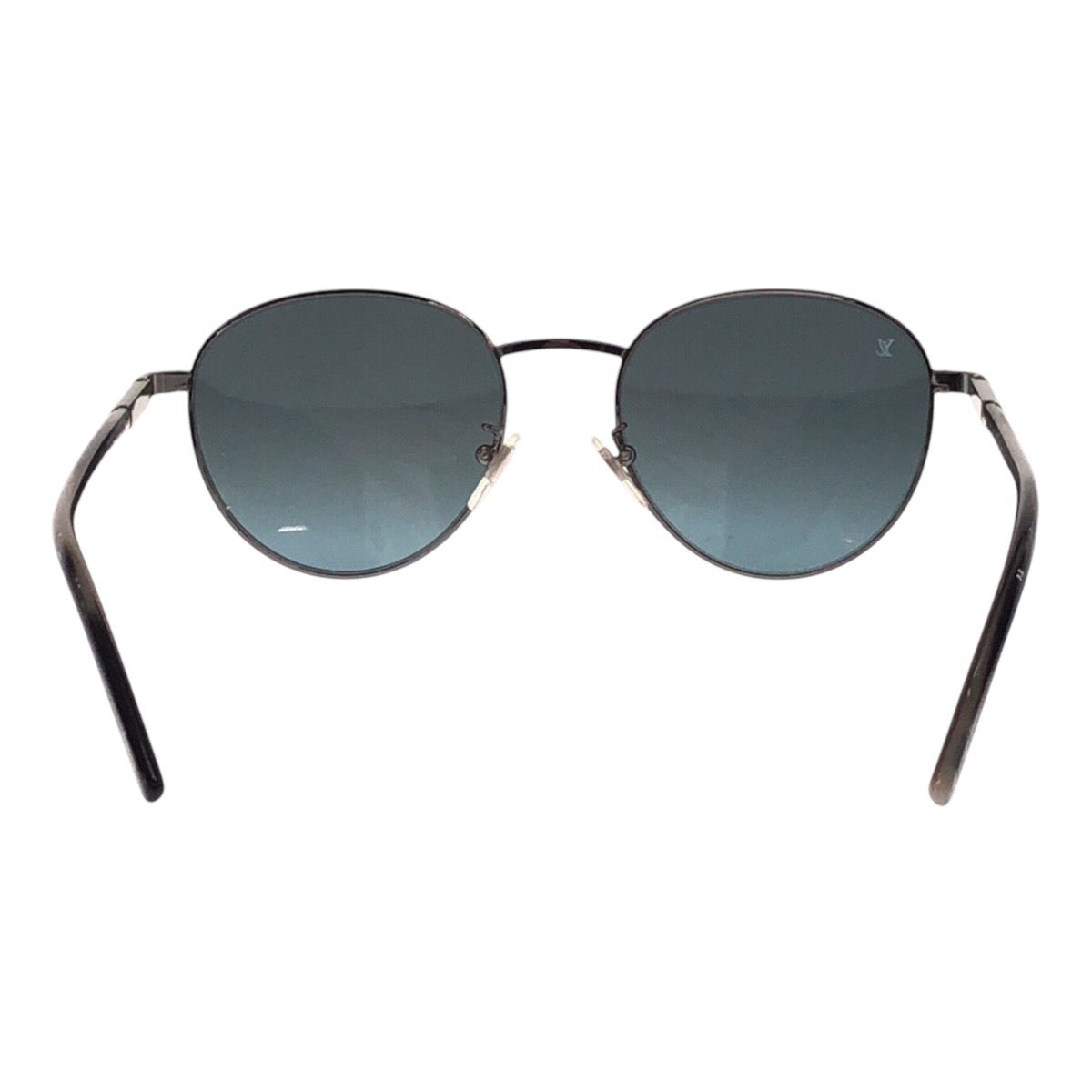 15290
LOUIS VUITTON ルイヴィトン グレー ブラック シルバー金具 メタル / プラスチック Z2331E 91U 51□19 145 サングラス ミラーレンズ ラウンド  メンズ A32
