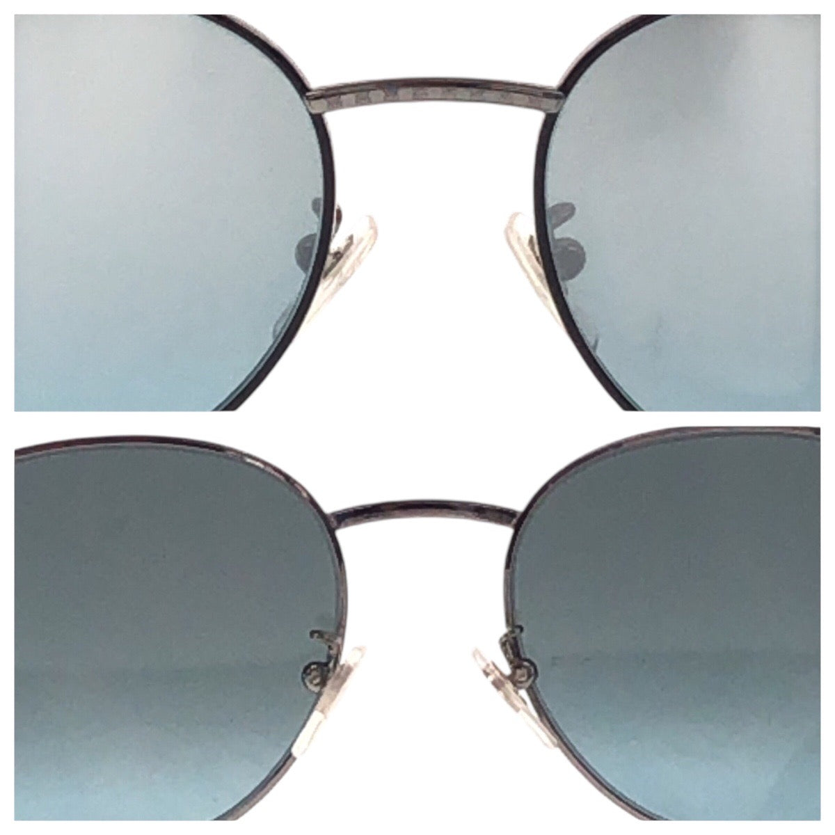 15290
LOUIS VUITTON ルイヴィトン グレー ブラック シルバー金具 メタル / プラスチック Z2331E 91U 51□19 145 サングラス ミラーレンズ ラウンド  メンズ A32