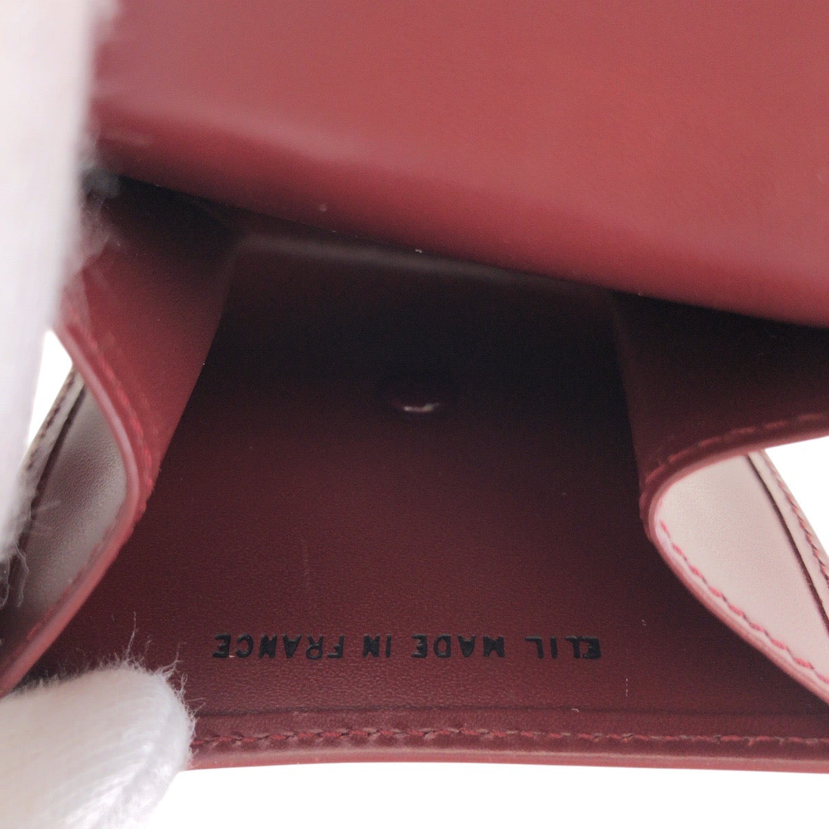 15297
CARTIER カルティエ マストライン ワインレッド ボルドー ゴールド金具 レザー コインケース 小銭入れ 男女兼用  レディース