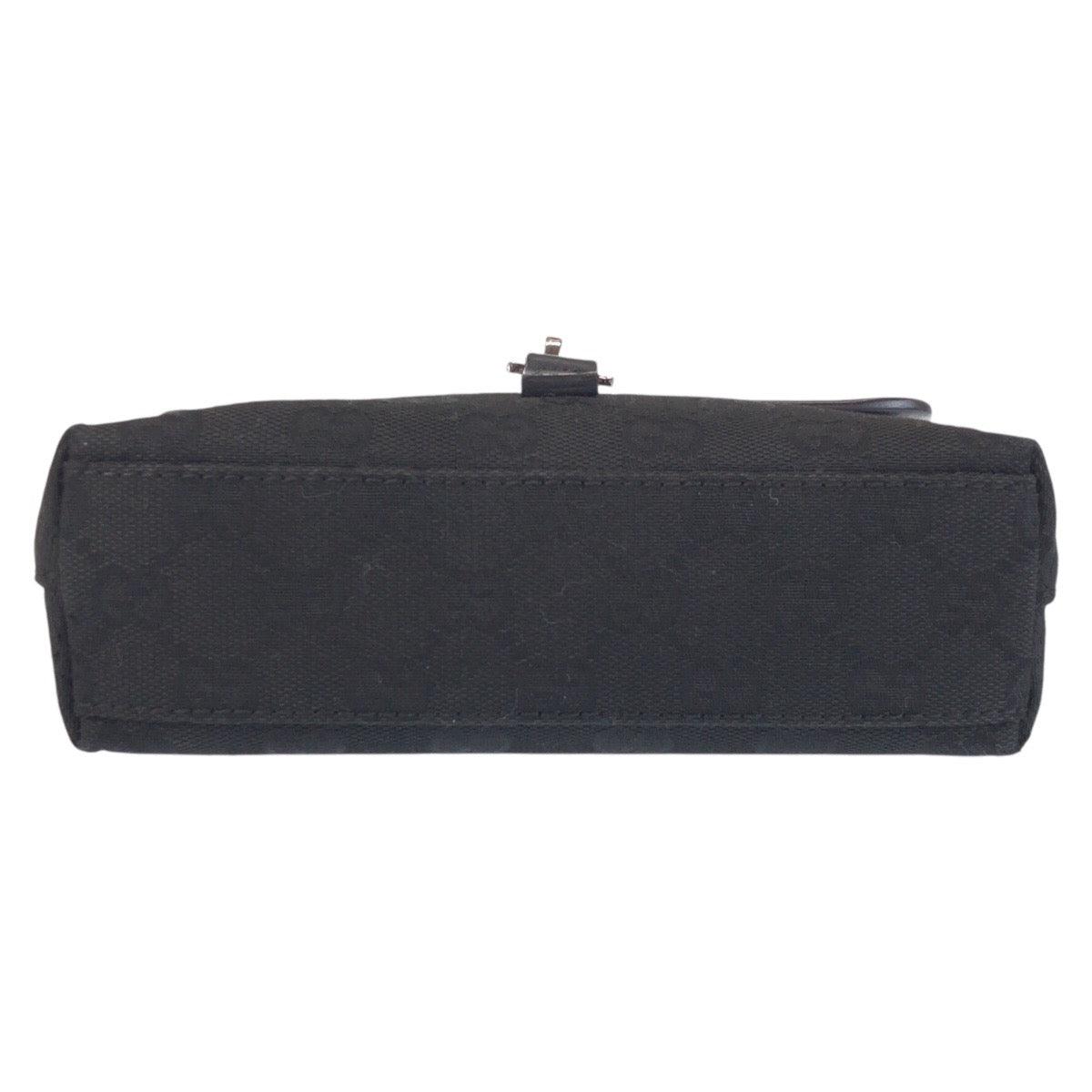 15300
GUCCI グッチ ブラック 黒 シルバー金具 GGキャンバス 92543 ボディバッグ バムバッグ  レディース ABP25