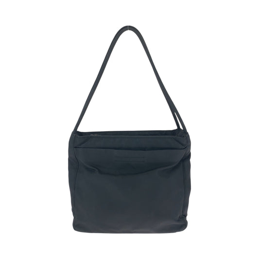 15302
PRADA プラダ テスート 三角ロゴプレート ブラック 黒  シルバー金具 ナイロン トートバッグ ハンドバッグ  レディース ABP16