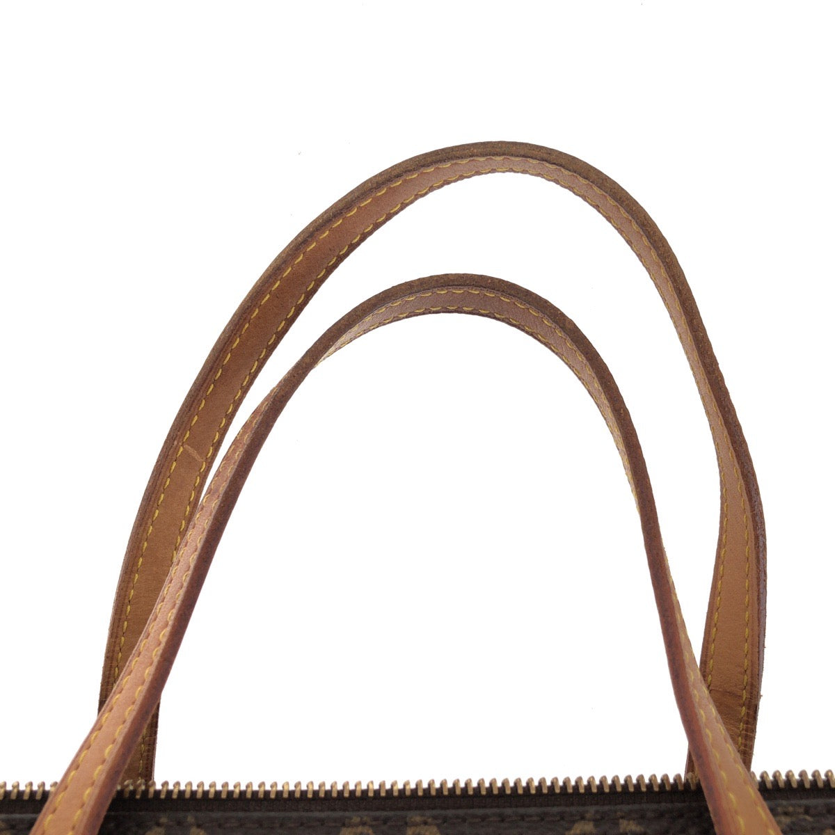 15304
LOUIS VUITTON ルイヴィトン モノグラム パピヨン 26 ブラウン ゴールド金具 PVC / レザー M51386 トートバッグ ミニボストンバッグ  レディース