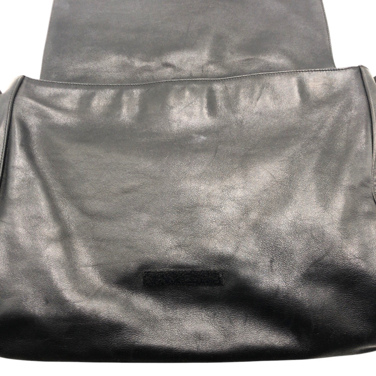 15308
PRADA プラダ ブラック 黒 レザー ショルダーバッグ メッセンジャーバッグ メンズ AB