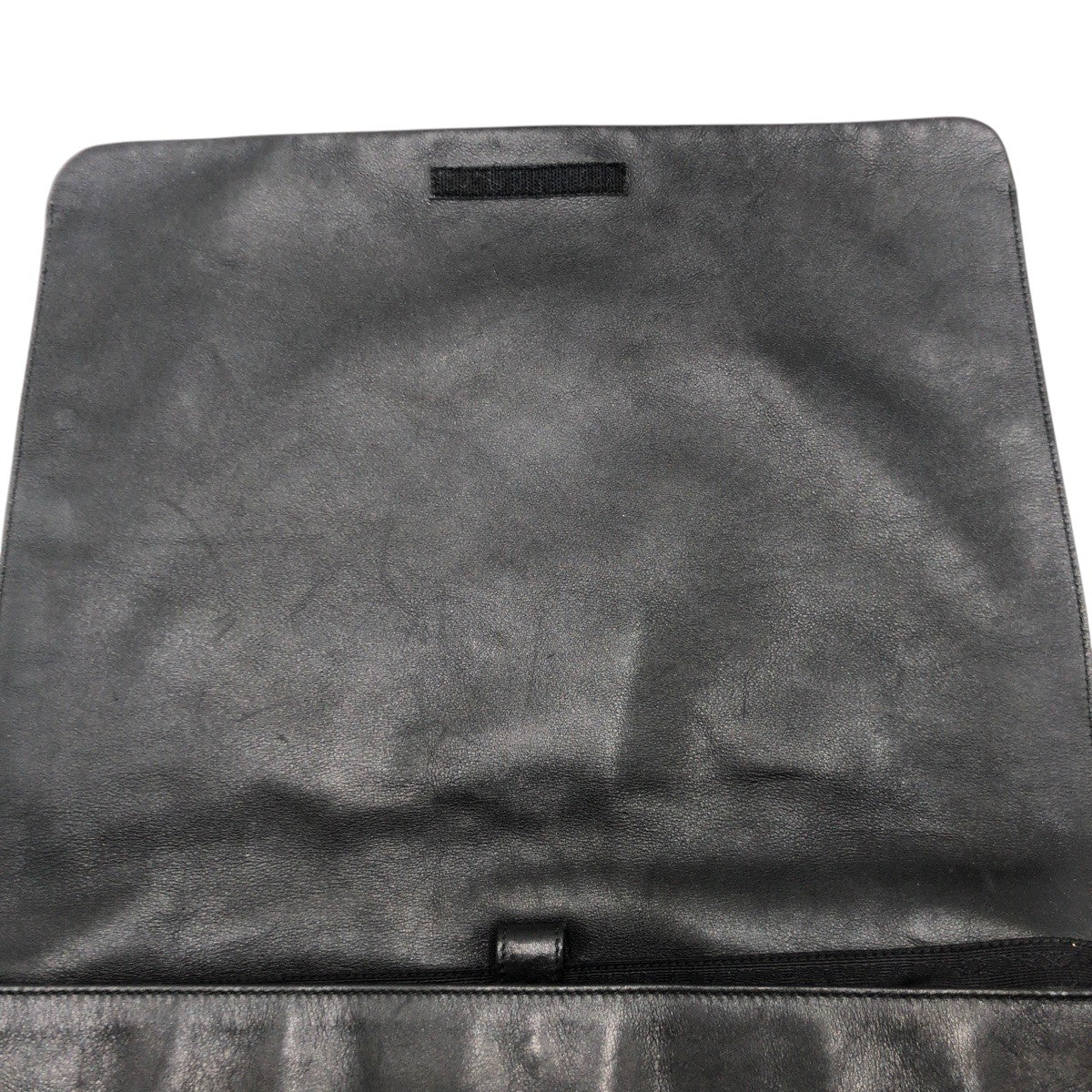 15308
PRADA プラダ ブラック 黒 レザー ショルダーバッグ メッセンジャーバッグ メンズ AB