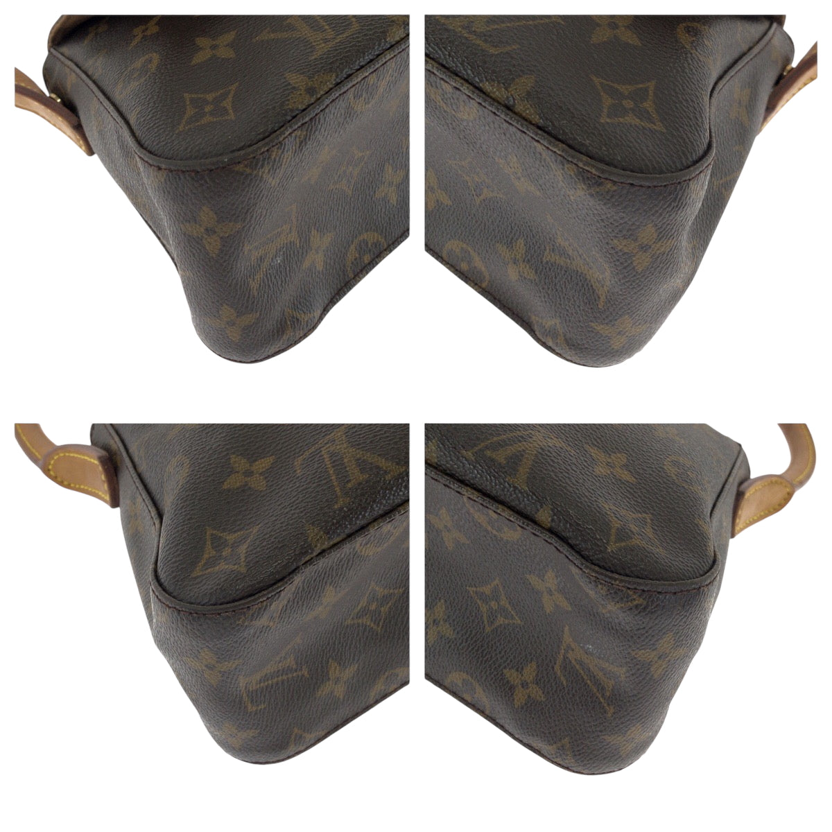 15309
LOUIS VUITTON ルイヴィトン モノグラム ミニルーピング ブラウン ゴールド金具 PVC M51147 ワンショルダーバッグ 肩掛け  レディース