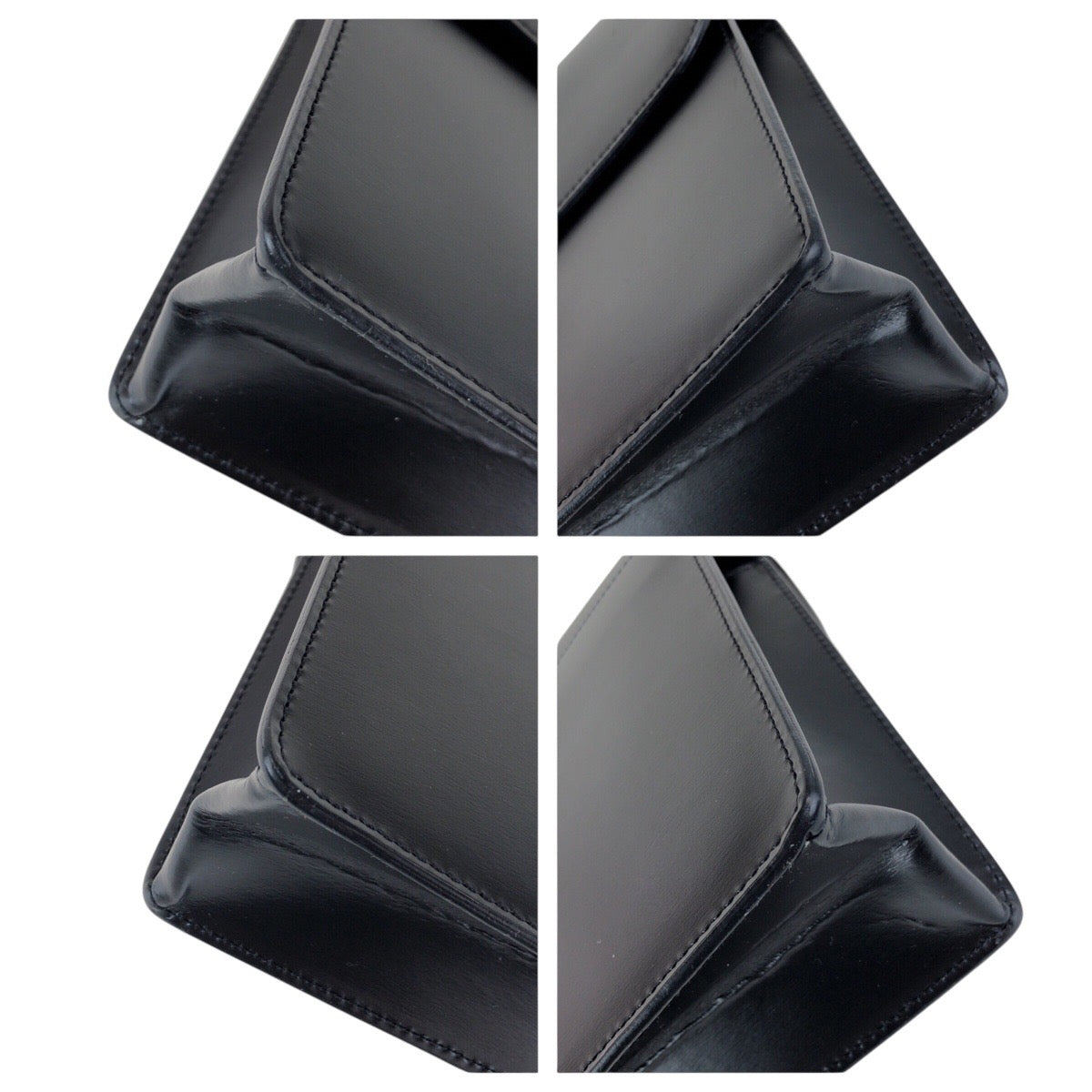 15321
Dunhill ダンヒル ブラック 黒 シルバー金具 レザー セカンドバッグ クラッチバッグ  メンズ