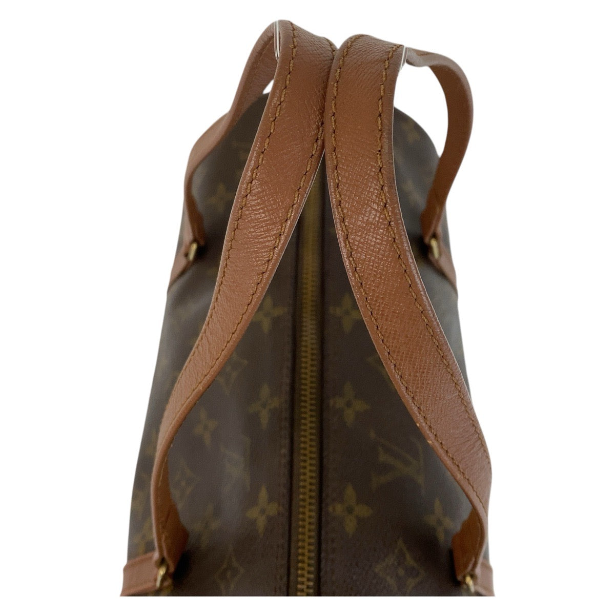 15322
LOUIS VUITTON ルイヴィトン モノグラム パピヨン30 ブラウン ゴールド金具 PVC / レザー M51365 ハンドバッグ  レディース