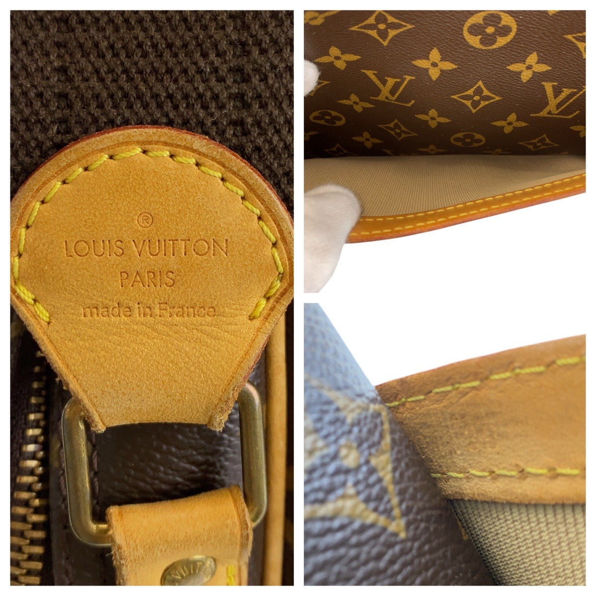 15324
LOUIS VUITTON ルイヴィトン モノグラム リポーターPM ブラウン ゴールド金具 PVC M45254 ショルダーバッグ メッセンジャーバッグ  レディース ABP46