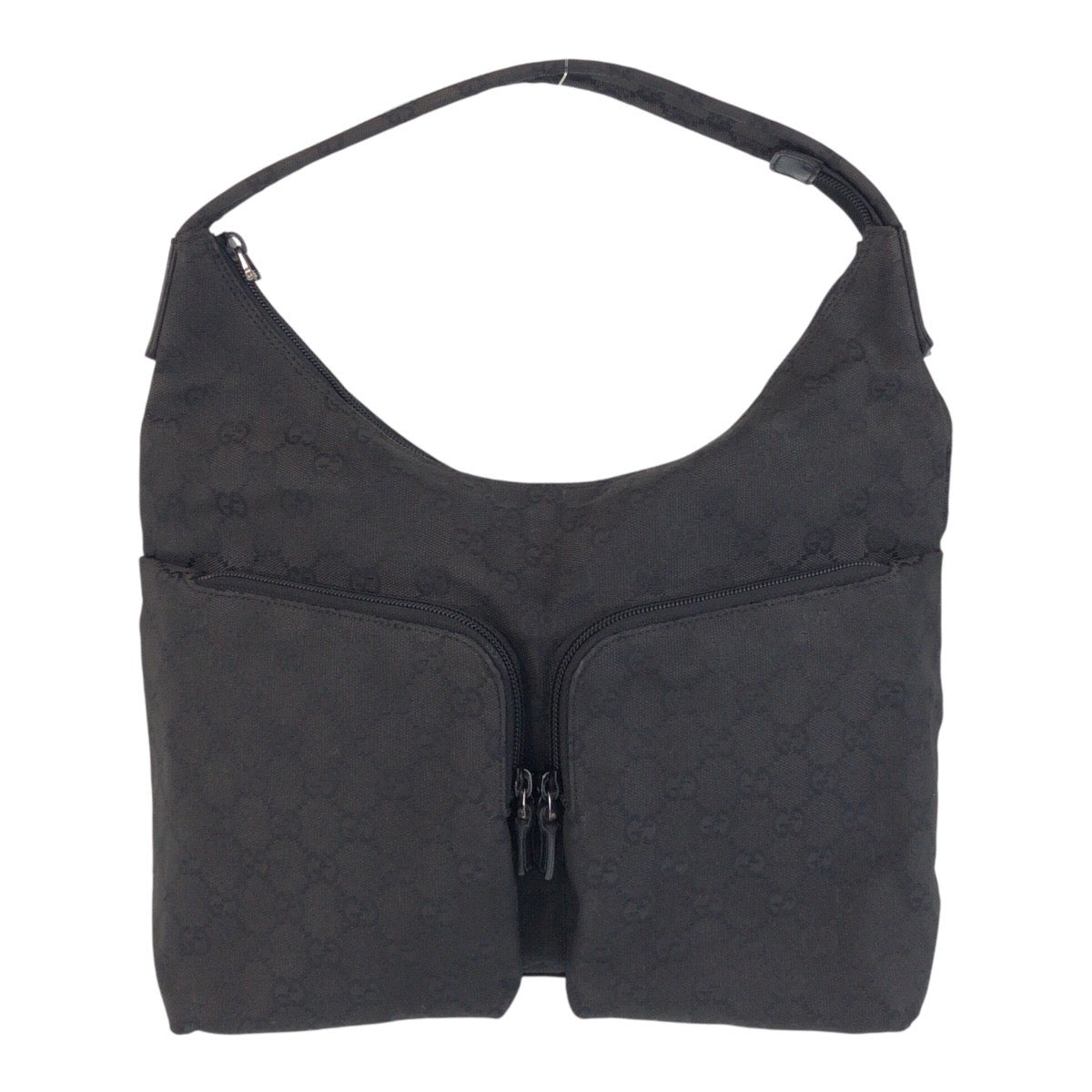 15326
GUCCI グッチ ブラック 黒 GGキャンバス 001 3380 ショルダーバッグ  レディース AB14