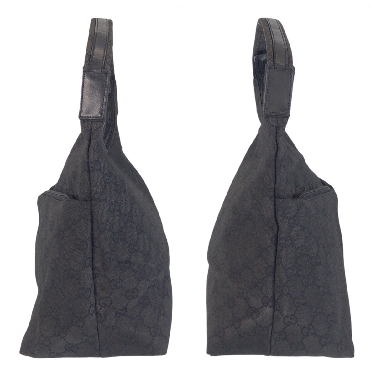 15326
GUCCI グッチ ブラック 黒 GGキャンバス 001 3380 ショルダーバッグ  レディース AB14