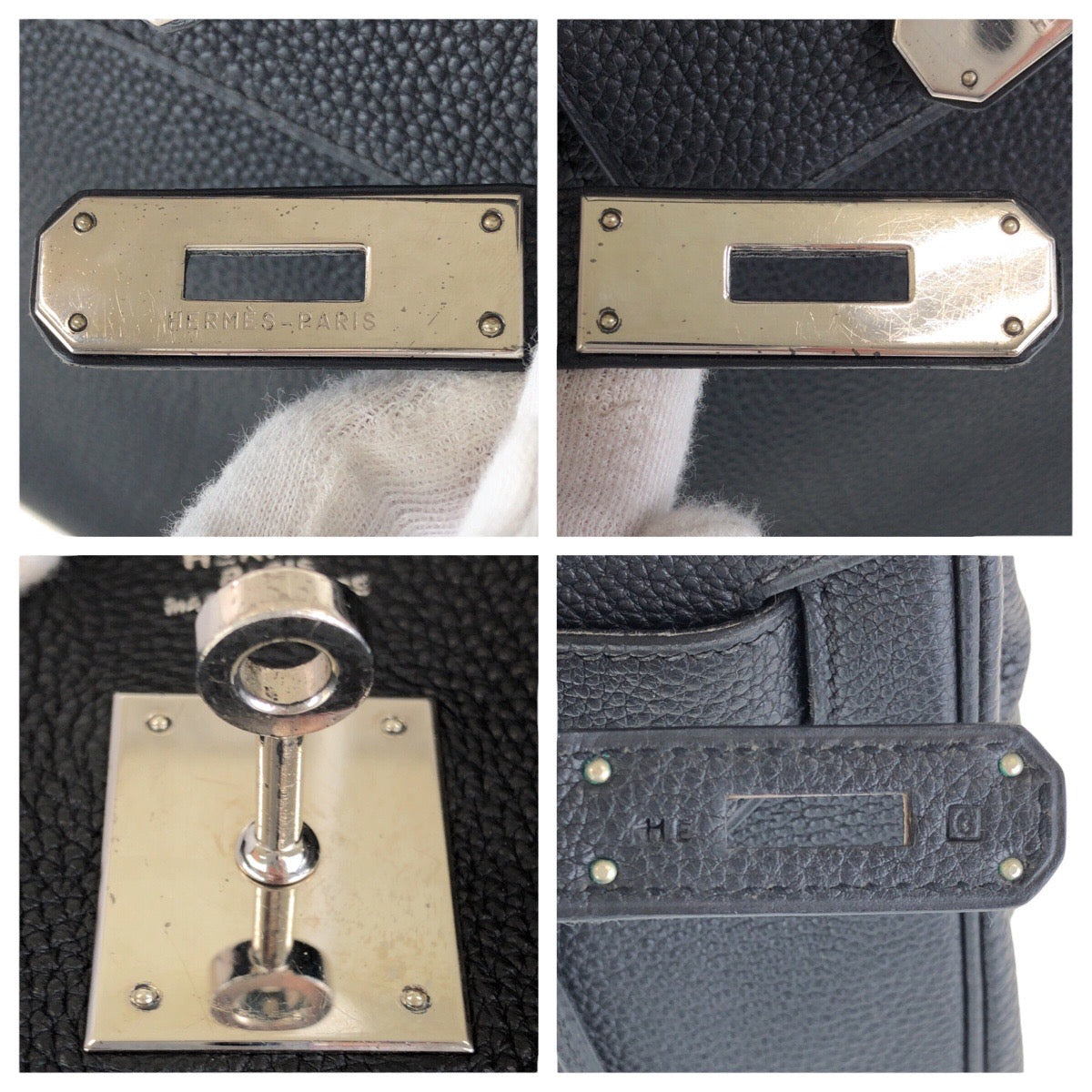 15331
HERMES エルメス バーキン 35 ブラック 黒 シルバー金具 トゴ トートバッグ ハンドバッグ 男女兼用 G刻印  レディース