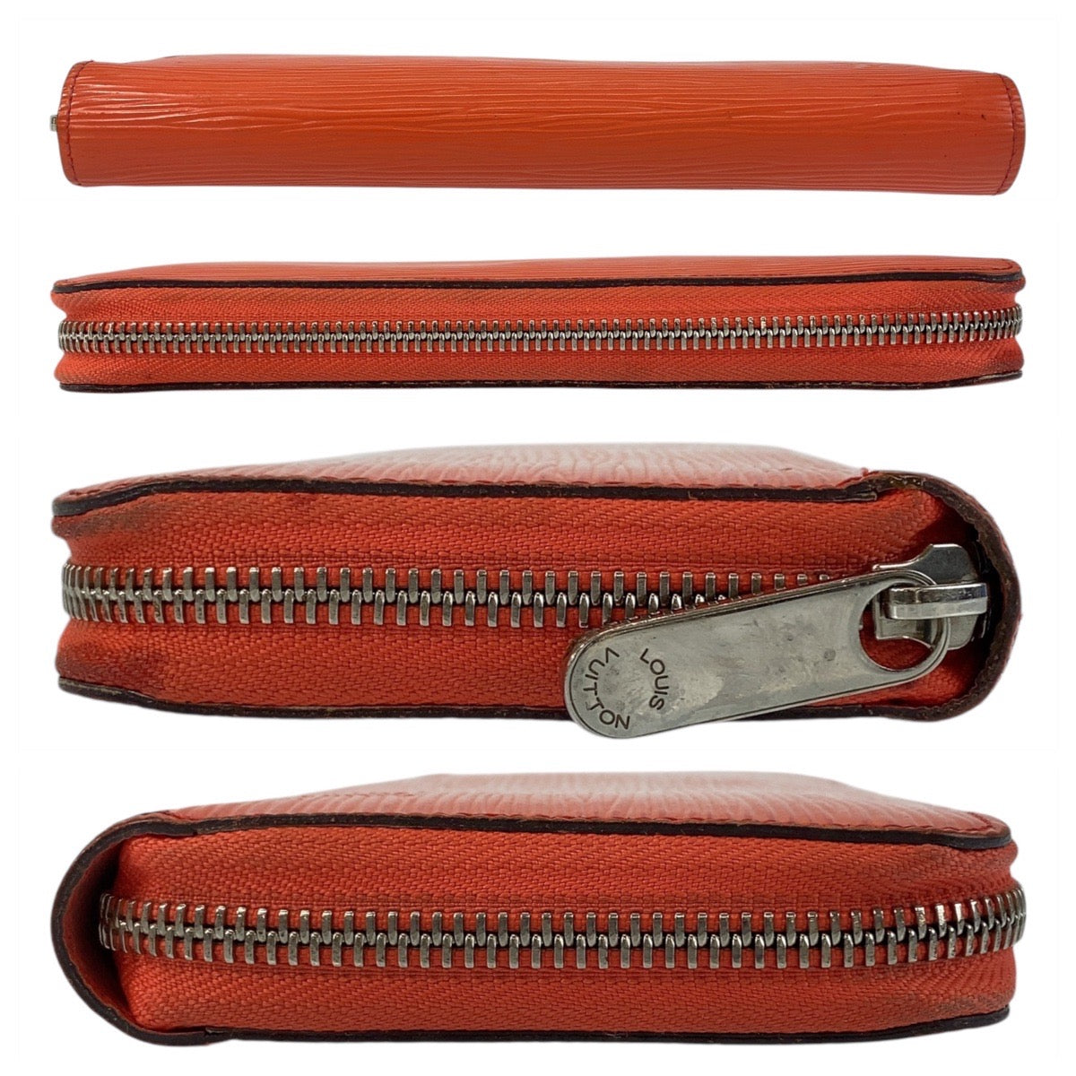 15335
LOUIS VUITTON ルイヴィトン エピ ジッピーウォレット オレンジ レザー M82332 長財布 ロングウォレット  レディース