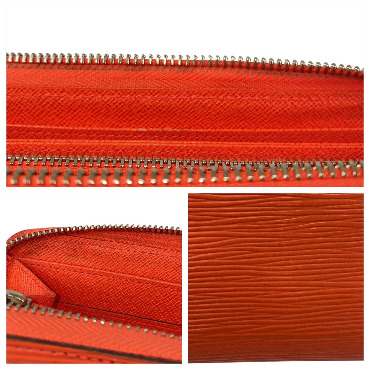 15335
LOUIS VUITTON ルイヴィトン エピ ジッピーウォレット オレンジ レザー M82332 長財布 ロングウォレット  レディース