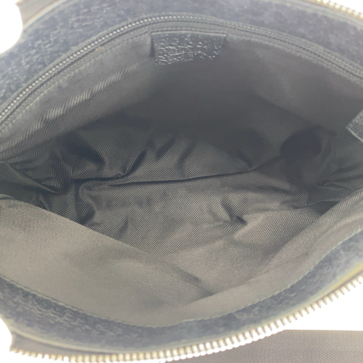 15349
GUCCI グッチ ブラック 黒 GGキャンバス / レザー 114273 ショルダーバッグ メッセンジャーバッグ  レディース
