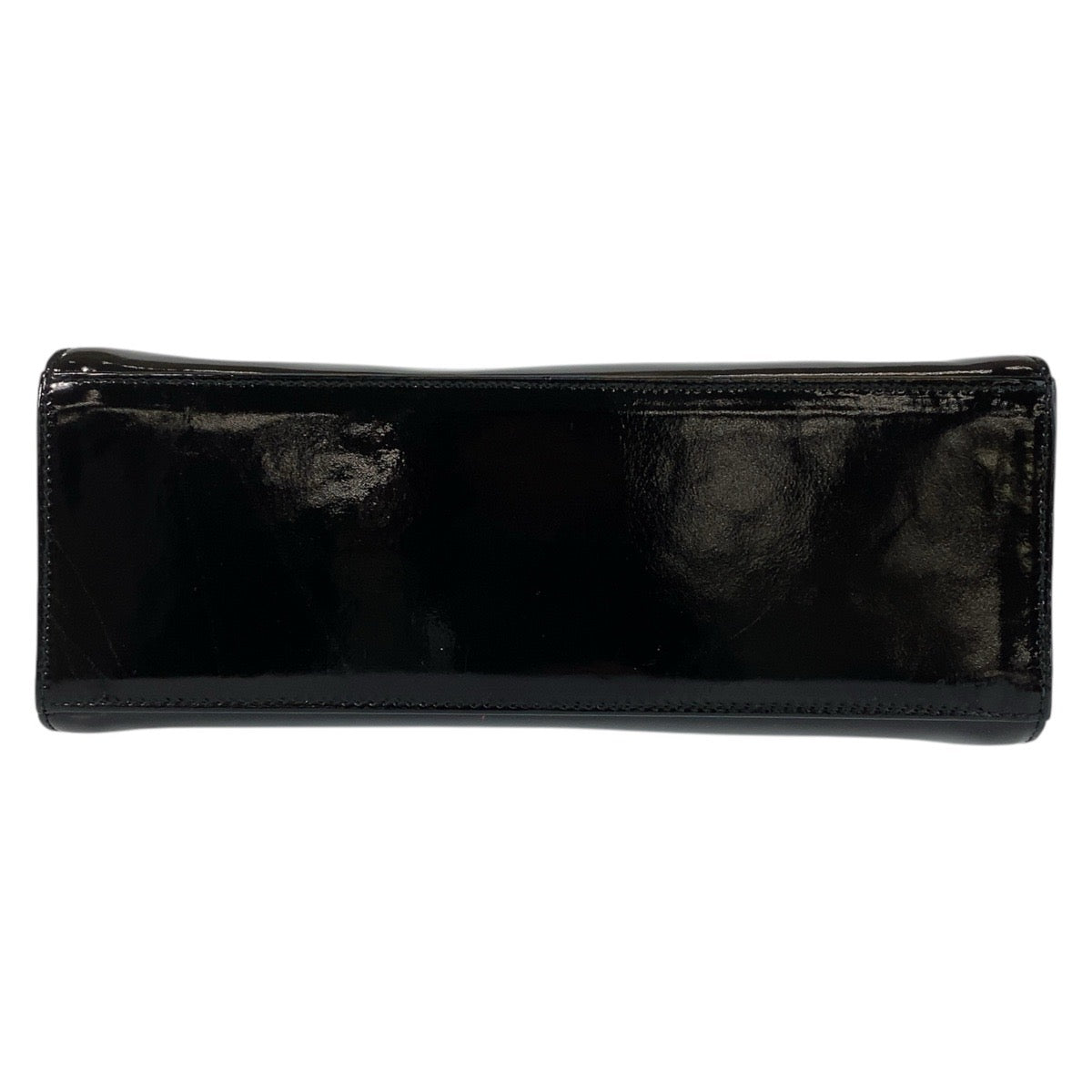 15371
Salvatore Ferragamo サルヴァトーレフェラガモ ヴァラリボン ブラック 黒 ゴールド金具 パテントレザー ハンドバッグ ショルダーバッグ 2way  レディース