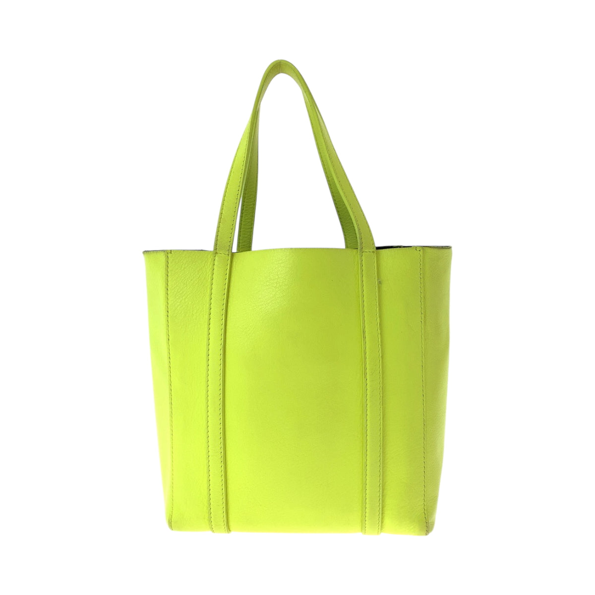 15373
BALENCIAGA バレンシアガ エブリデイ XXS イエロー ブラック シルバー金具 レザー 551815 ジョルダーバッグ トートバッグ 2way  レディース