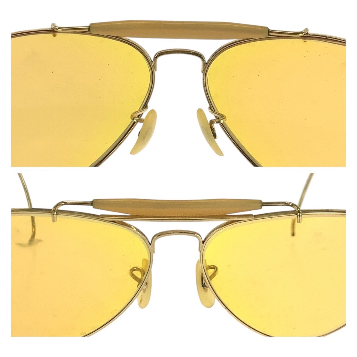 15389
Ray-Ban レイバン ヴィンテージ ボシュロム アビエーター ゴールド メタル 58◻︎14 サングラス 男女兼用 ティアドロップ  メンズ