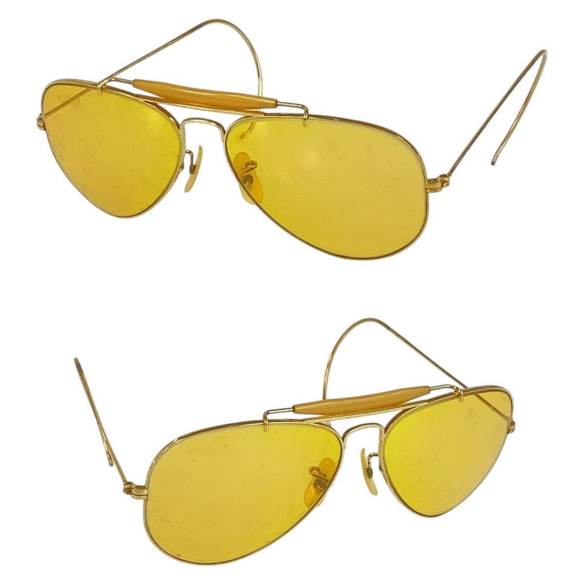 15389
Ray-Ban レイバン ヴィンテージ ボシュロム アビエーター ゴールド メタル 58◻︎14 サングラス 男女兼用 ティアドロップ  メンズ