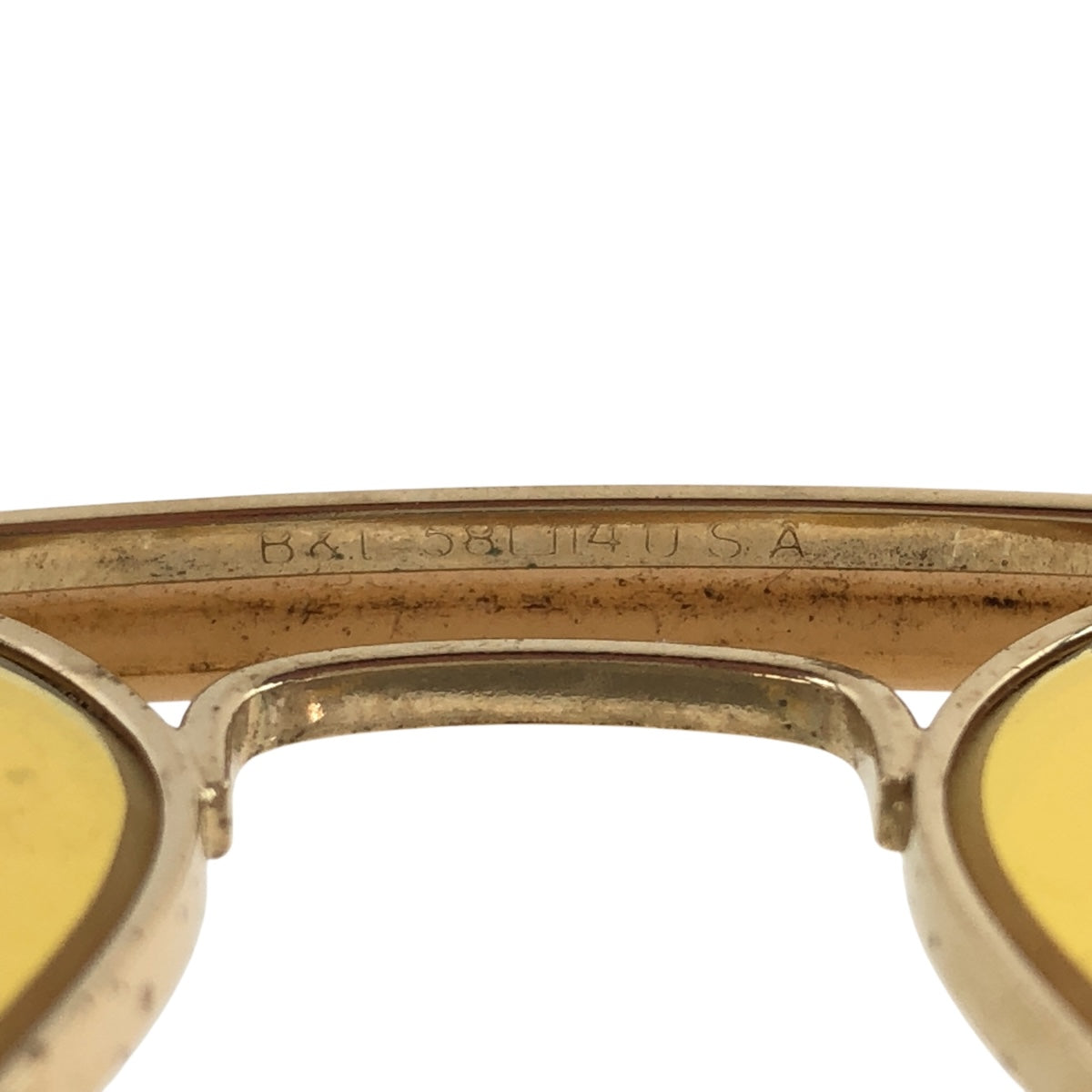 15389
Ray-Ban レイバン ヴィンテージ ボシュロム アビエーター ゴールド メタル 58◻︎14 サングラス 男女兼用 ティアドロップ  メンズ
