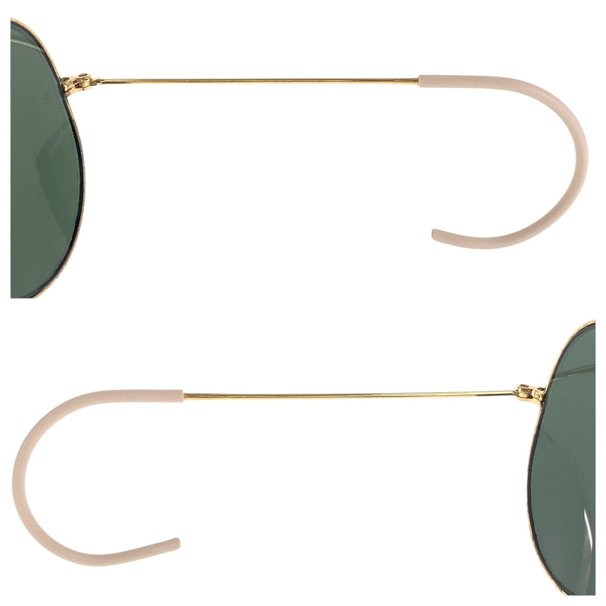 15390
Ray-Ban レイバン ヴィンテージ B&L RAY-BAN U.S.A カーキ オリーブ ゴールド金具 ガラス / メタル 62□14 サングラス ティアドロップ  メンズ