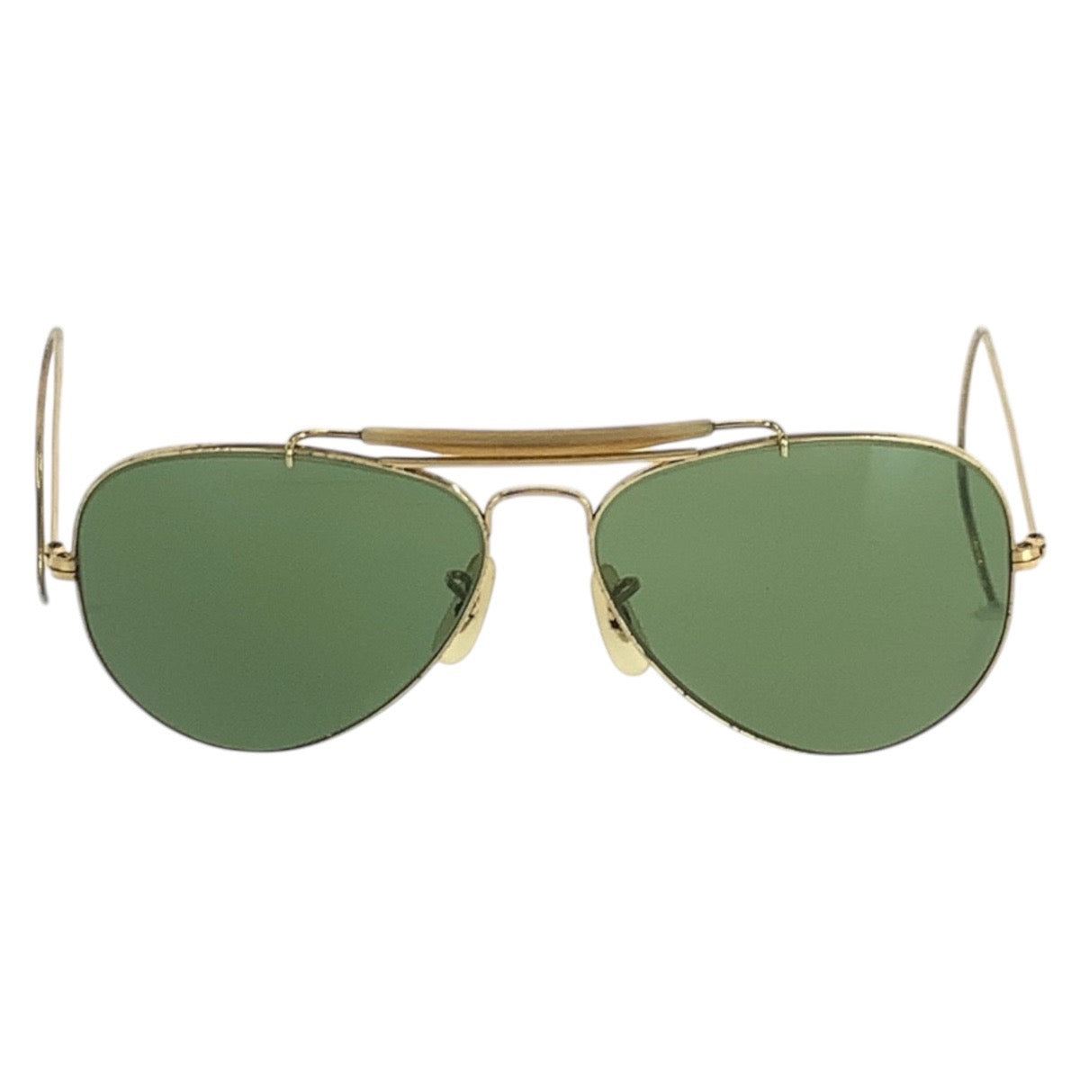 15391
Ray-Ban レイバン ヴィンテージ ボシュロム アビエーター ゴールド メタル サングラス 男女兼用 ティアドロップ  メンズ