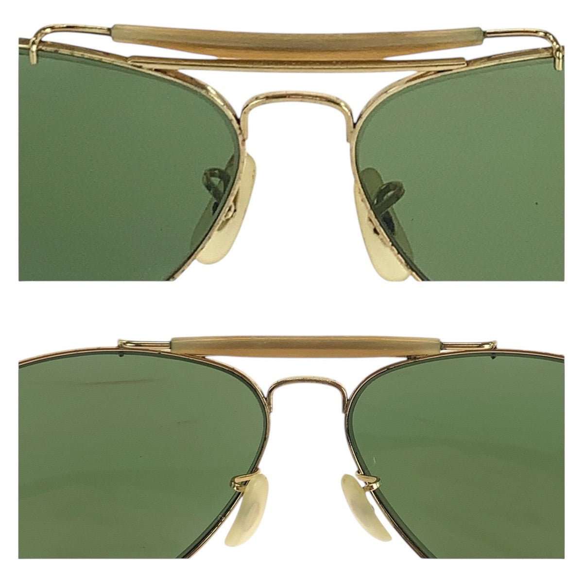 15391
Ray-Ban レイバン ヴィンテージ ボシュロム アビエーター ゴールド メタル サングラス 男女兼用 ティアドロップ  メンズ