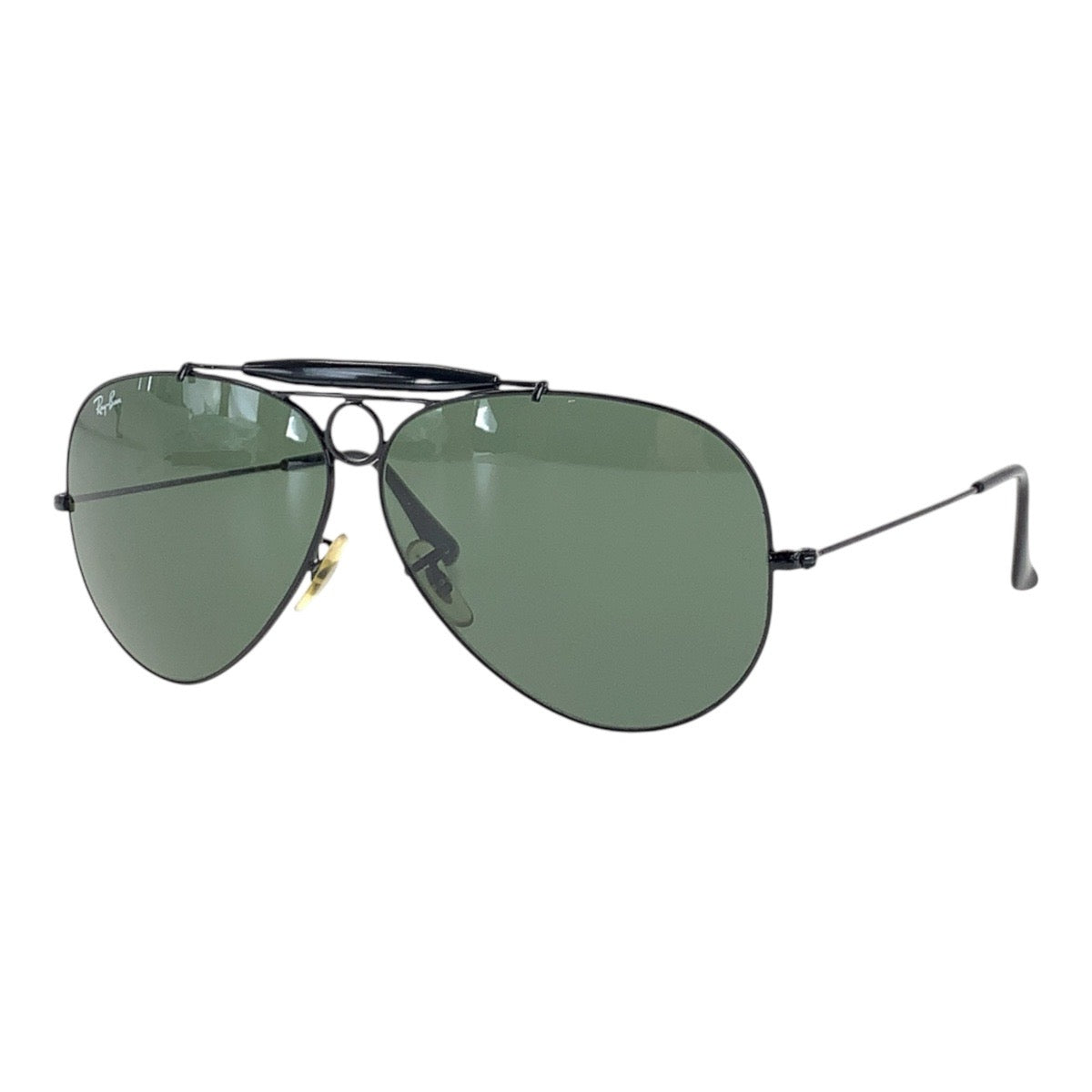 15392
Ray-Ban レイバン カーキ オリーブ ブラック ガラス / メタル RB3138 SHOOTER 002 62□09 3N サングラス ティアドロップ  メンズ