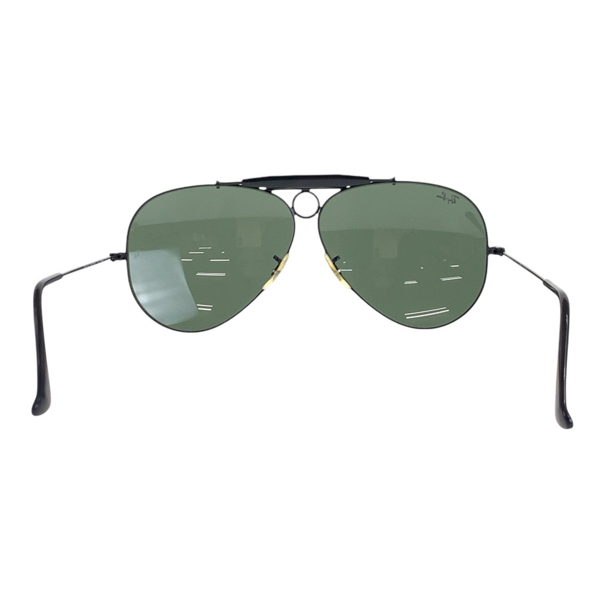 15392
Ray-Ban レイバン カーキ オリーブ ブラック ガラス / メタル RB3138 SHOOTER 002 62□09 3N サングラス ティアドロップ  メンズ
