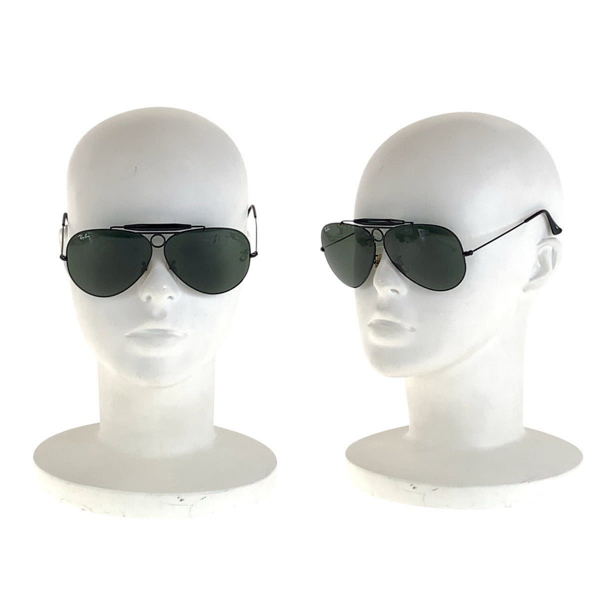 15392
Ray-Ban レイバン カーキ オリーブ ブラック ガラス / メタル RB3138 SHOOTER 002 62□09 3N サングラス ティアドロップ  メンズ
