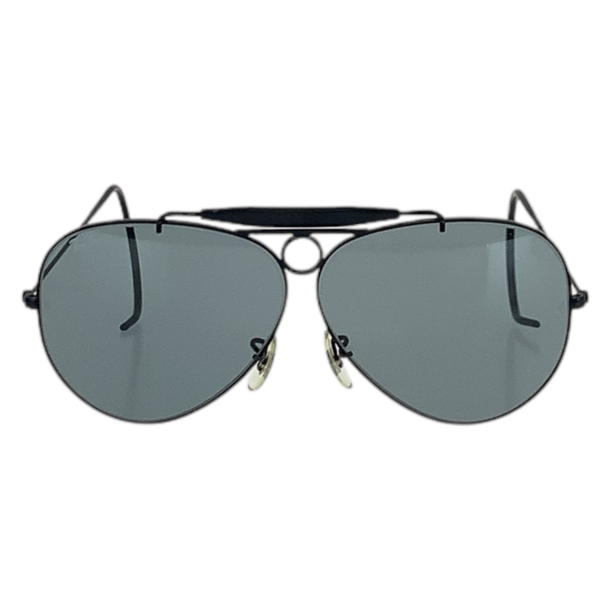 15393
Ray-Ban レイバン ヴィンテージ ボシュロム アビエーター ブラック 黒 メタル サングラス ティアドロップ  メンズ